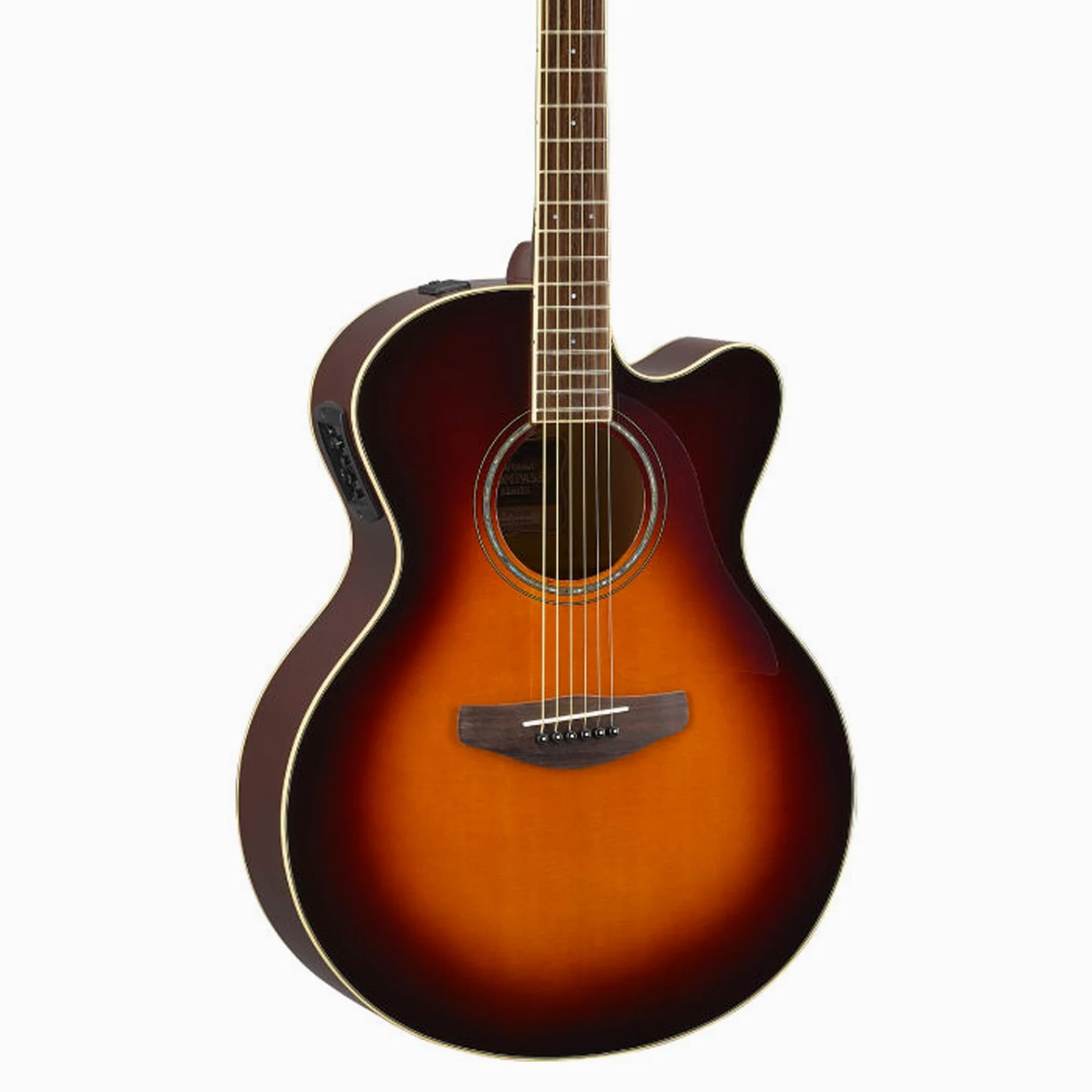 Yamaha - Chitarra acustica elettrica Medium Jumbo Vecchio violino Sunburst