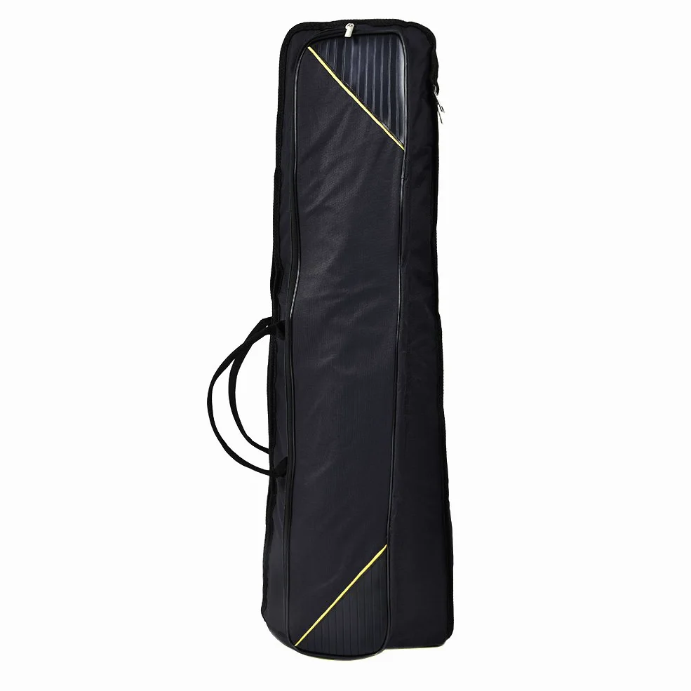 Dilwe Borsa per Trombone, Portatile Alto/Tenore, Tessuto Oxford Impermeabile, 2 Scomparti Separati, Nero