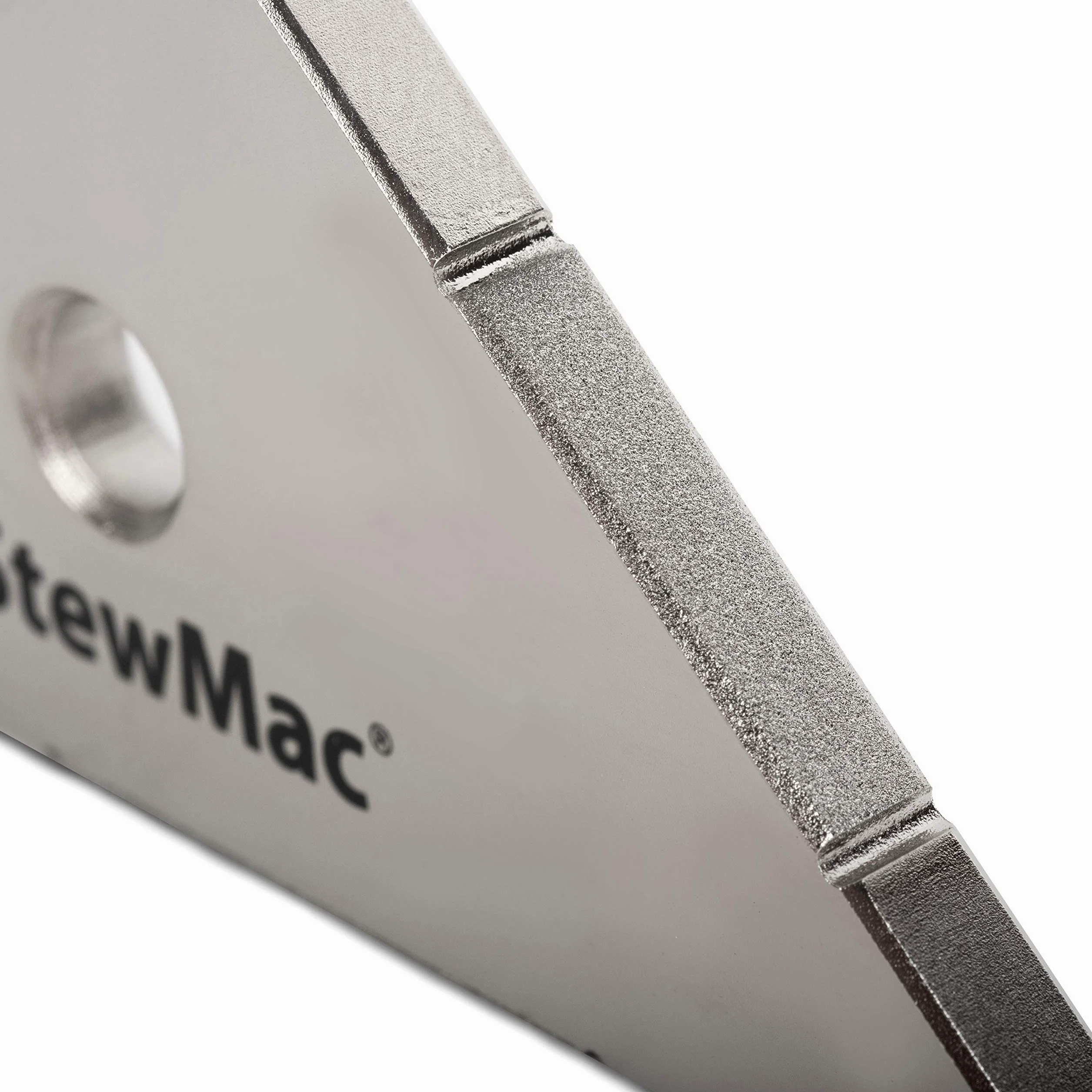 StewMac Fret Kisser, livellatore di precisione per singoli tasti | Rimuove solo il punto alto sotto la corda senza toccare i tasti vicini, eliminando ronzii localizzati e irregolarità.