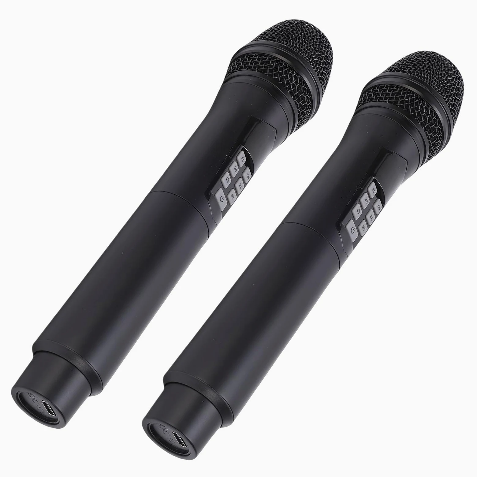 Cosiki Microfono Karaoke Portatile Wireless, Microfono Dinamico BT 2.4G, per Effetti Sonori Multipli con Cambi di Voce, Ideale per Streaming Live, Canto, Feste di Matrimonio e Chiese