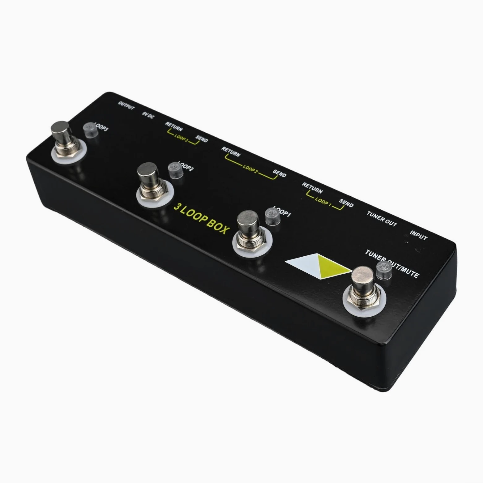 Pedale Loop per chitarra, per Mosky Audio 3 Loop Box Effect Looper Tuner Switcher