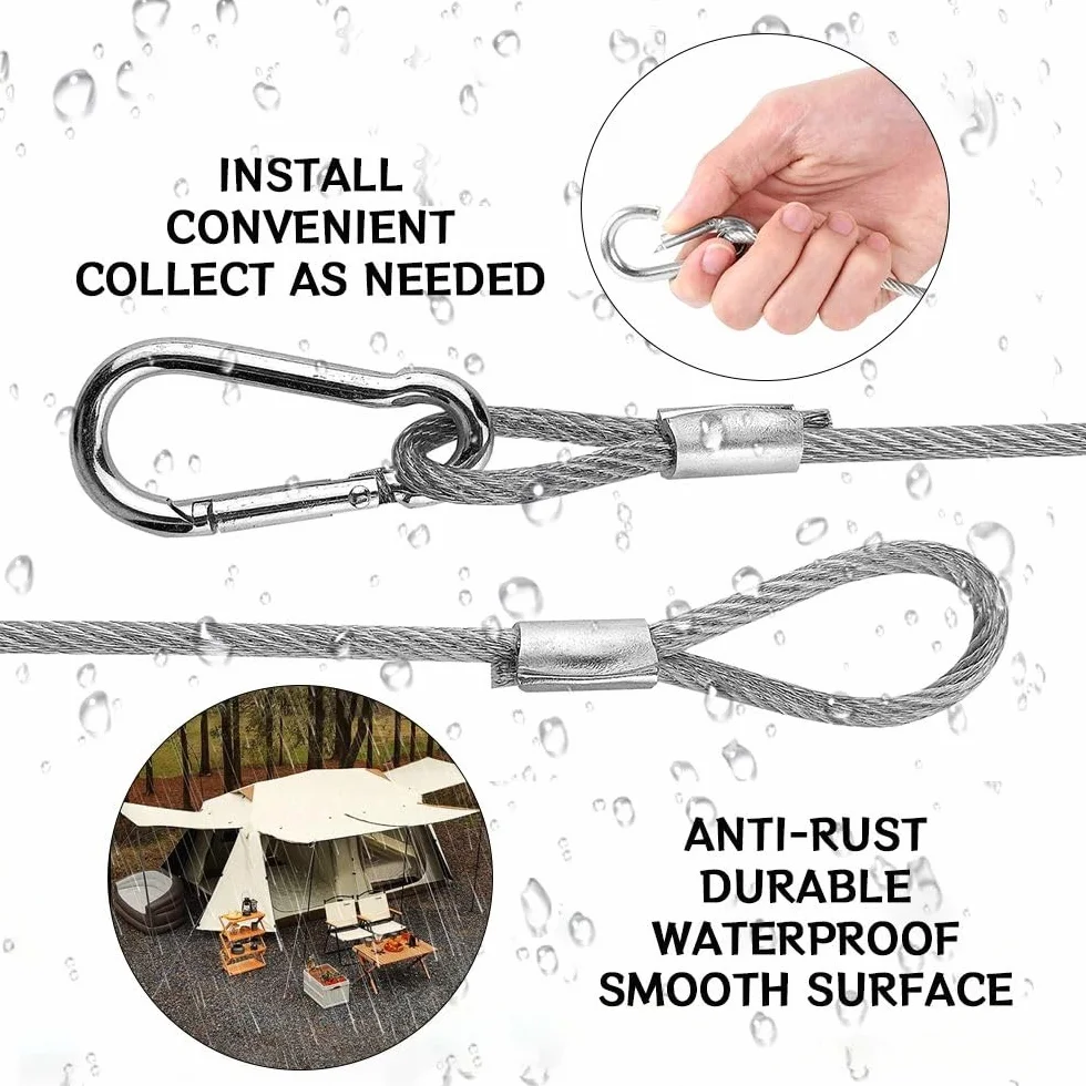 Morsetti per Luci Scena,Morsetto per Traliccio Luci,Truss Clamp Ganci Tralicci Luci,10pcs Truss Morsetto di fissaggio 30-52 mm Con 10 corde 80 mm di lunghezza per Accessori di illuminazione