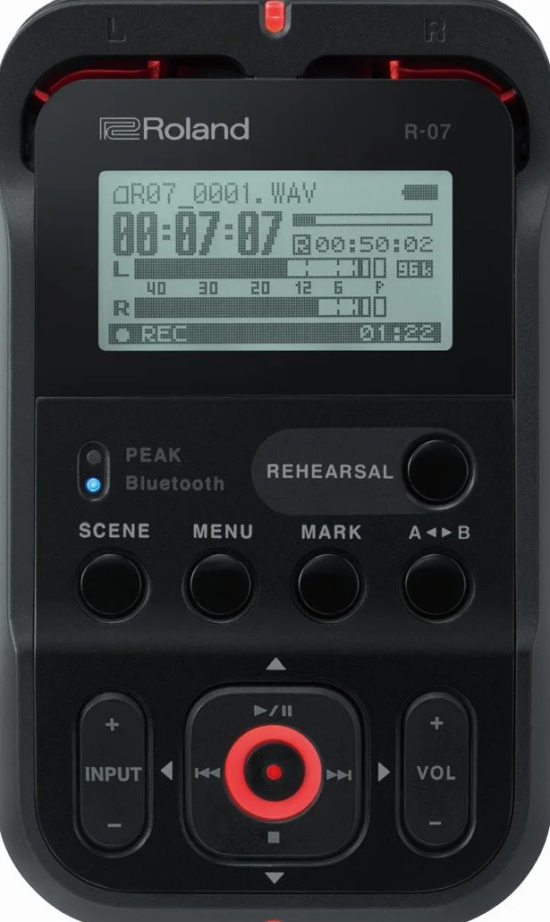 Roland R-07 Registratori Portatili