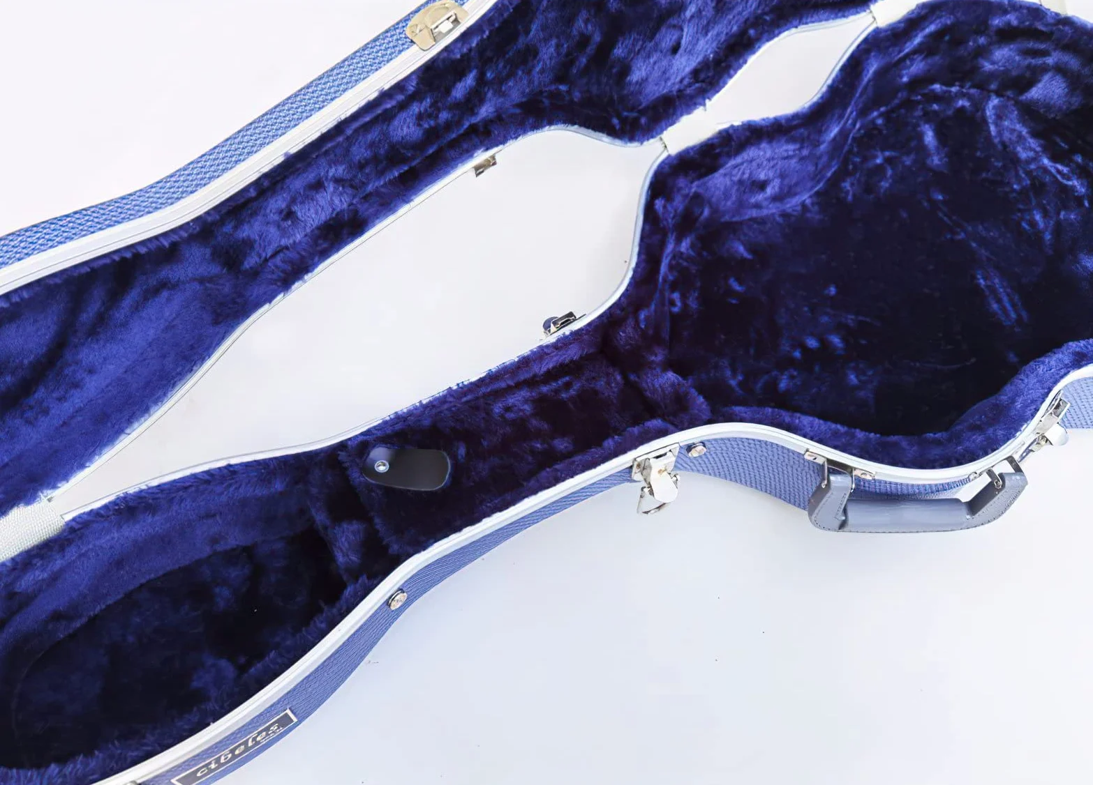 Cibeles - Custodia in ABS per chitarra classica, Blu chiaro, Custodia per chitarra