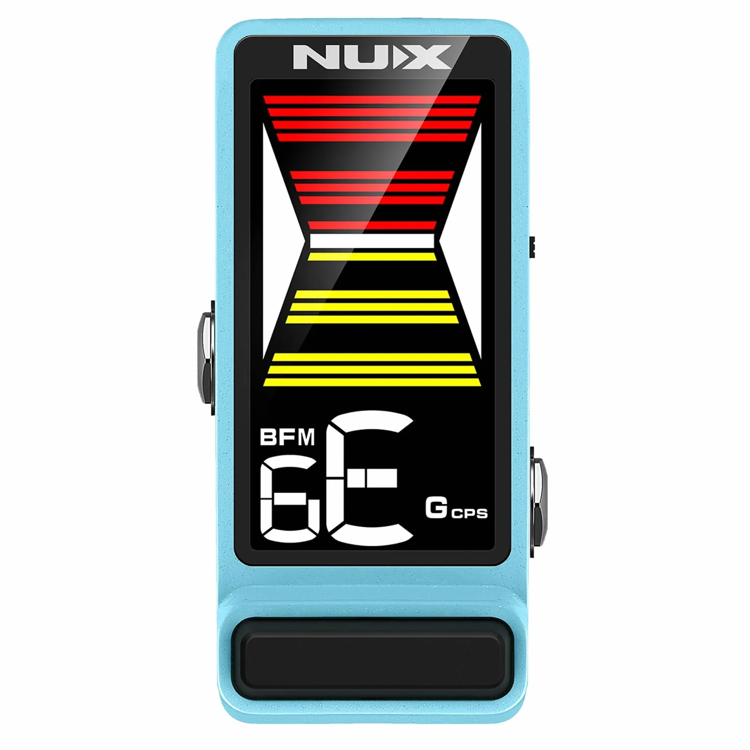 Nux NTU-3 MKII Flow Tune Accordatore blu con alimentatore Keepdrum 9 V