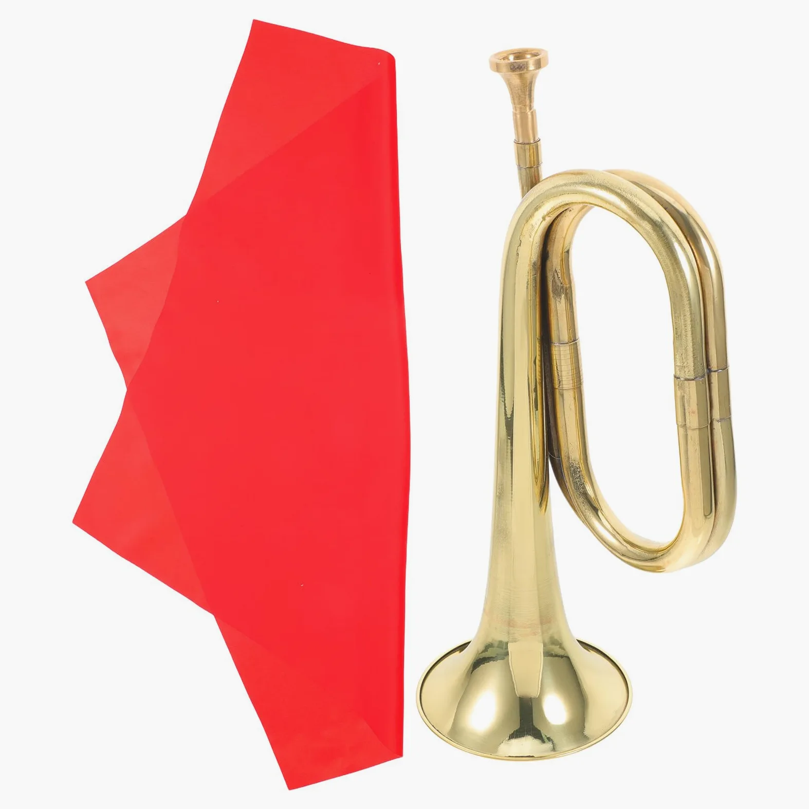 Toyvian Tromba in Lega di Rame Professionale Strumento a Fiato Bocchino Comodo per Principianti per Esibizioni, Insegnamento e Riunioni Familiari Regalo Musicale per Appassionati