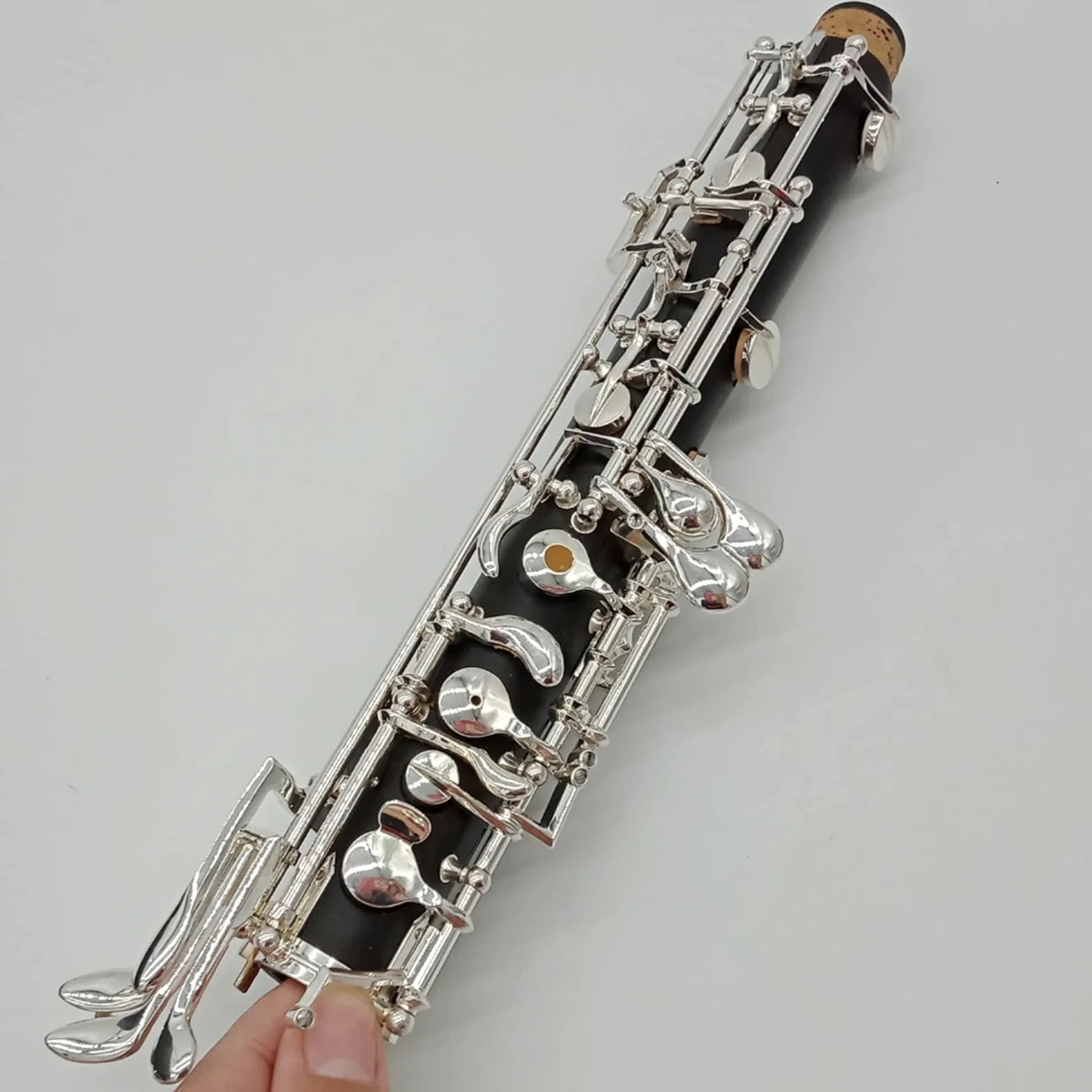 Strumento Oboe Oboe Professional Bakelite Student Oboe C Key Musical Struments con Accessori per Anelli di Custodia Principiante di Oboe