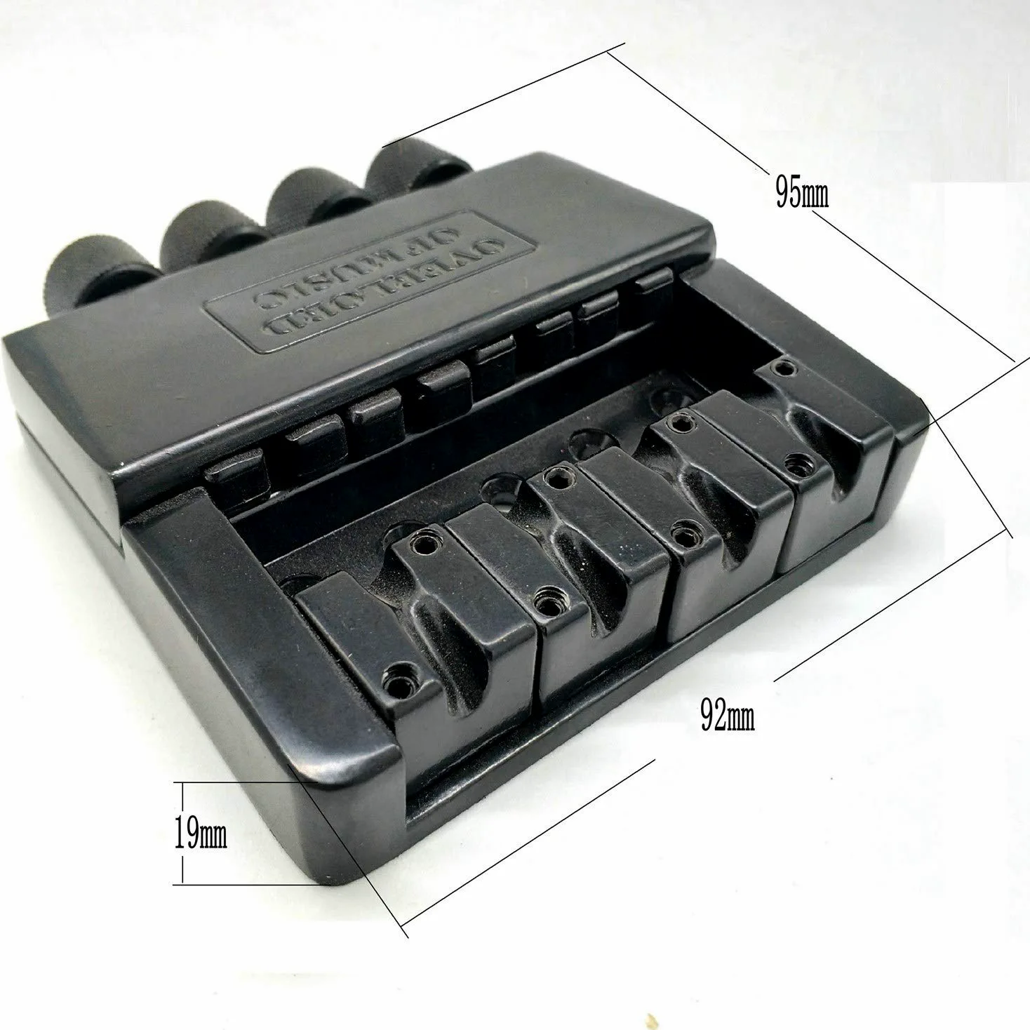 1 Set 4 Corde Testa per Basso Elettrico di Ponte per Basso Elettrico per La Sostituzione del Basso Elettrico Testa
