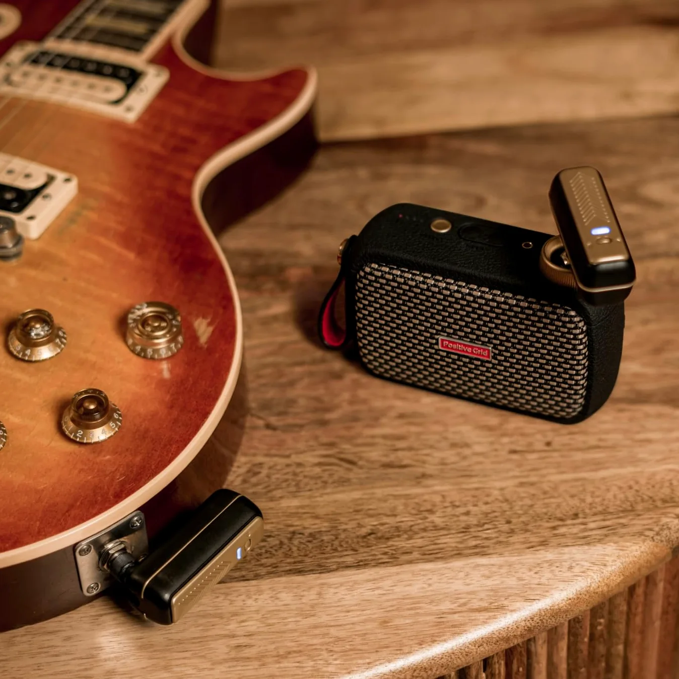 Positive Grid Spark LINK Sistema Wireless per Chitarra Elettrica, Acustica, Basso