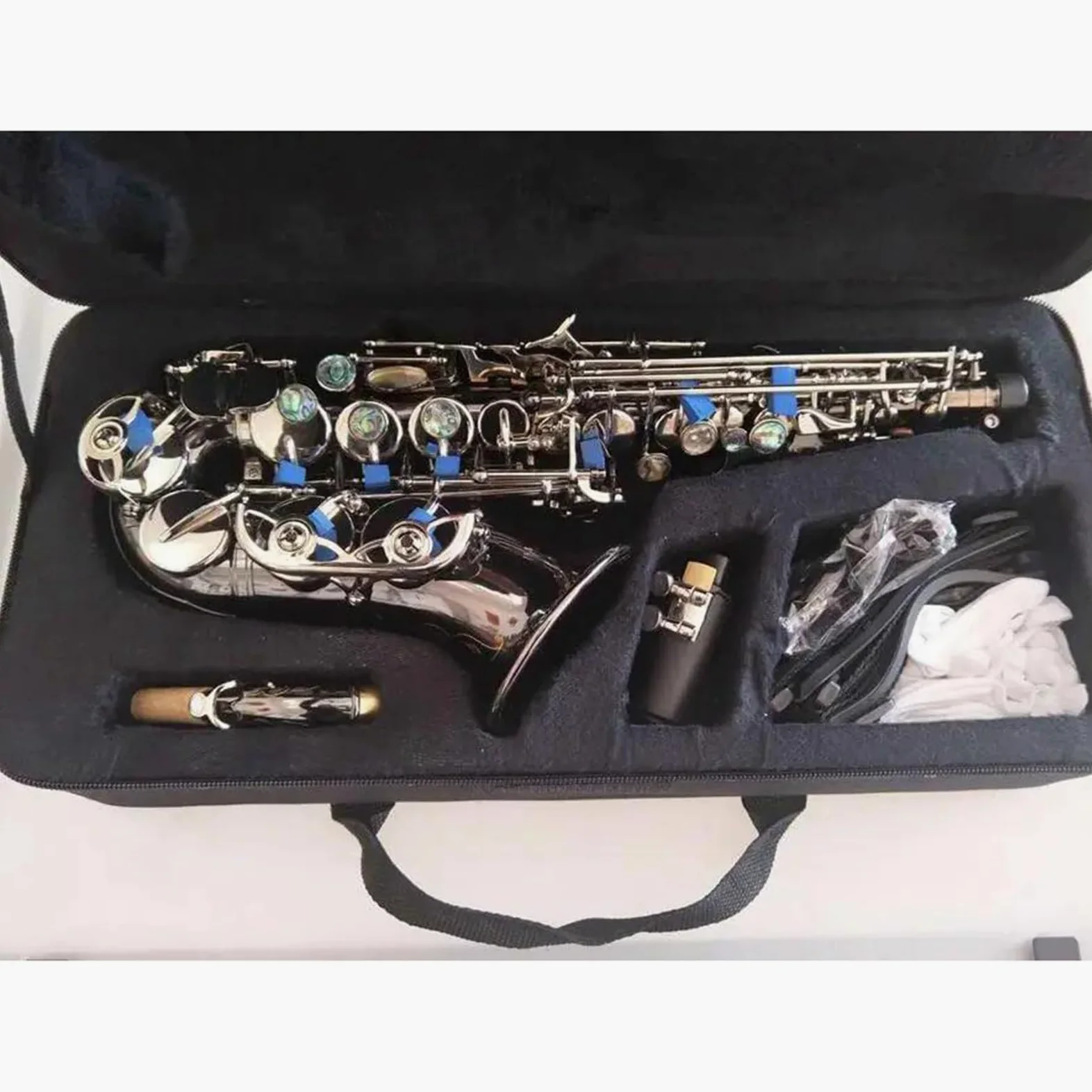 Professionale Sassofono Sassofono Professionista Per Studenti Principianti Sassofono Soprano Antico Avanzato Sax SOPRANO Curvo