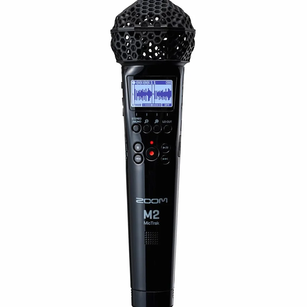 Zoom - M2 MICTRAK - Registratore a due canali in formato microfono Handheld