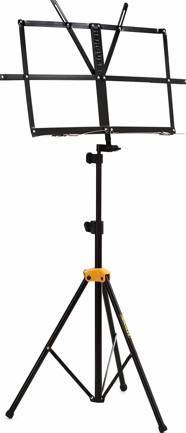 Hercules BS050B Music Stand with Folding Desk
