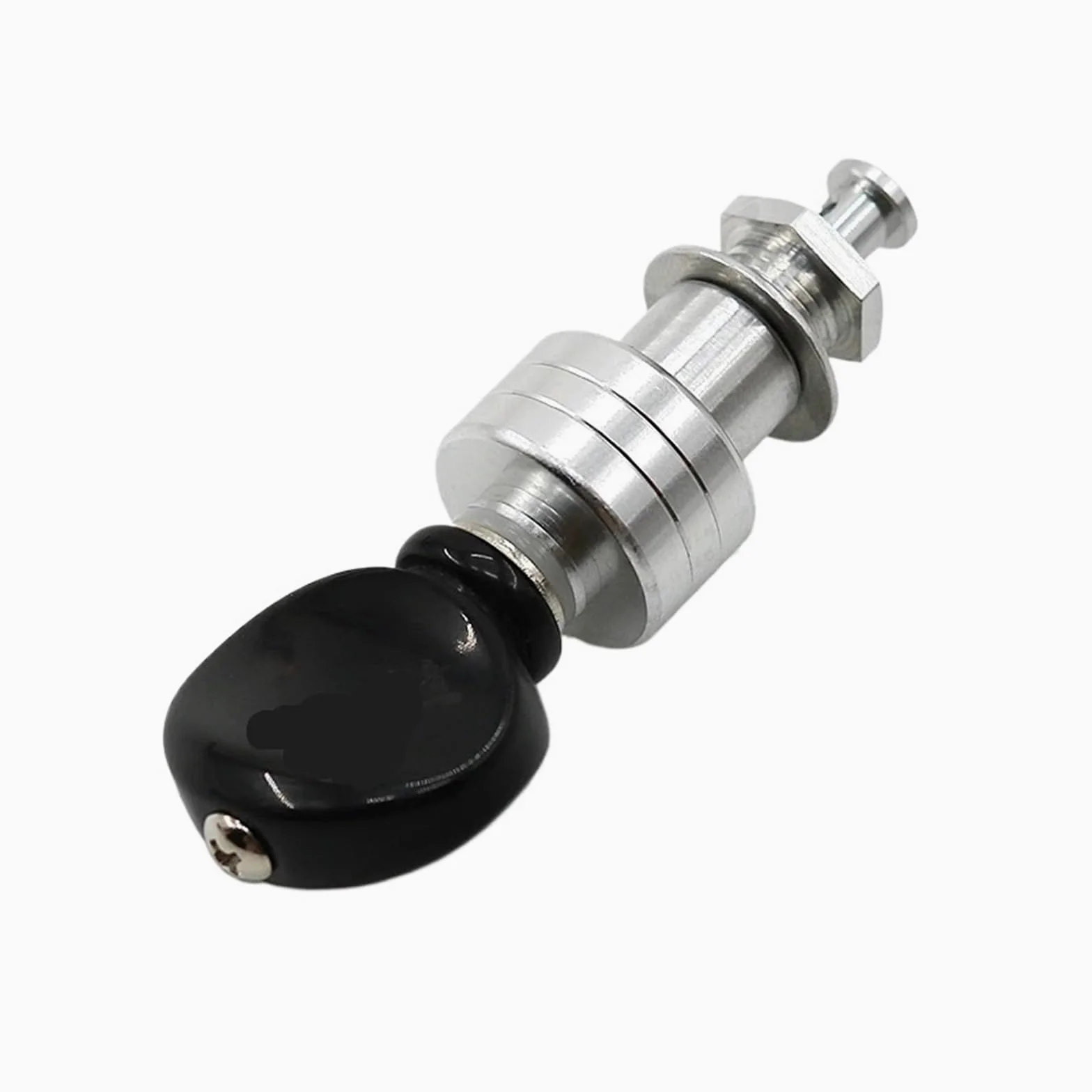 Ukulele nero e argento verticale quasi-pulsante pulsante a corda accessori strumento avvolgitore