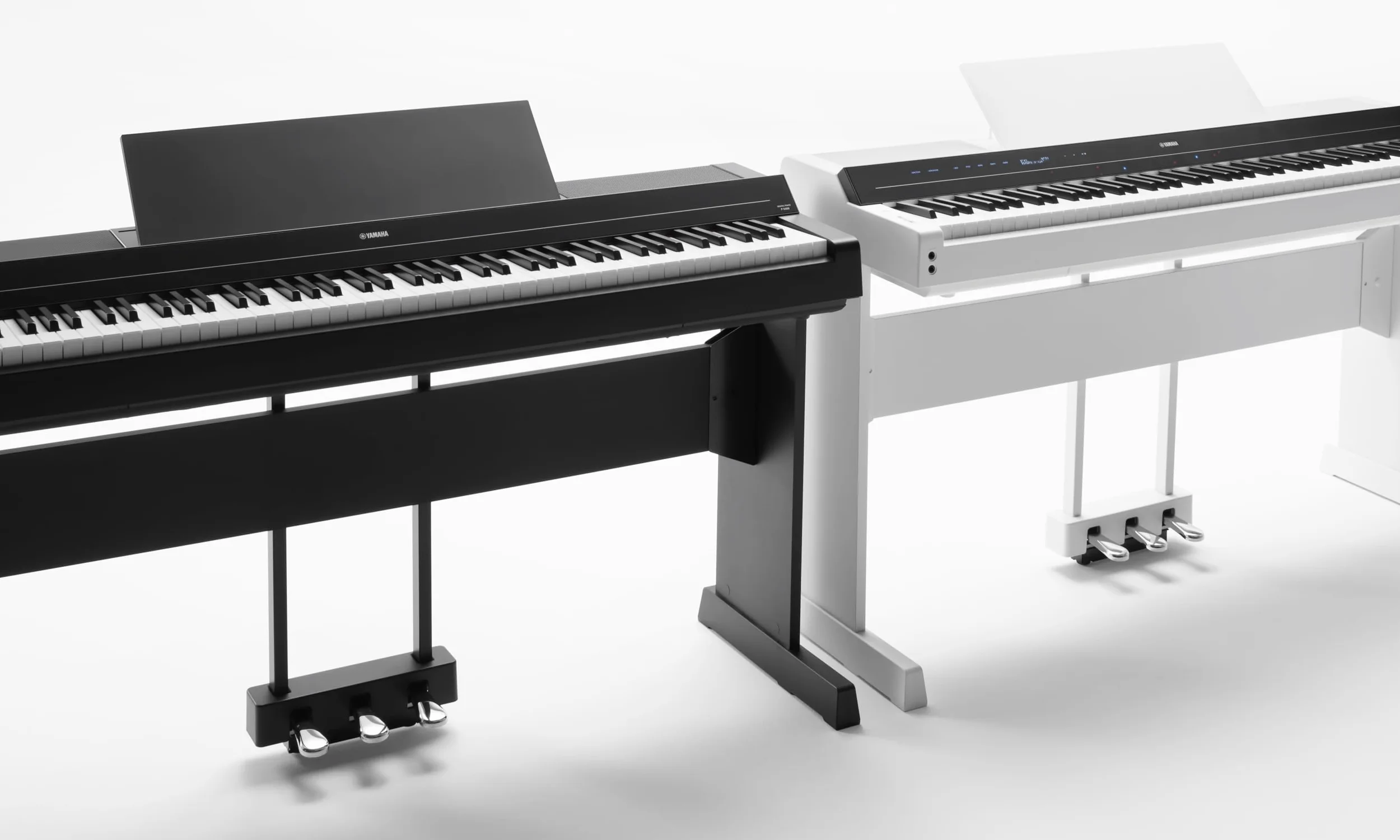Yamaha P-S500 - Smart Digital Piano con 88 Tasti Pesati, Stream Lights, Bluetooth, VRM, 660 Voices, Audio/MIDI Recording - Bianco