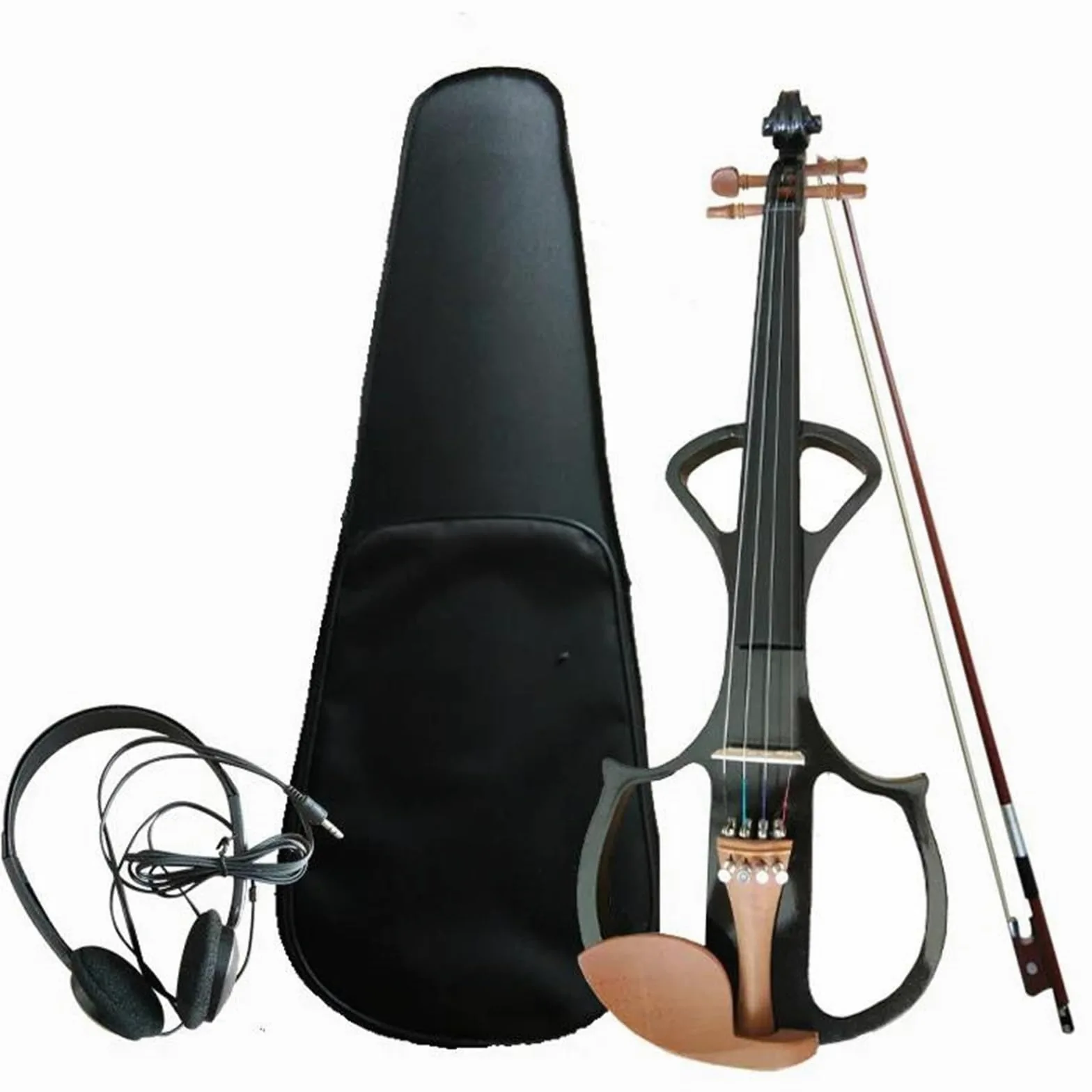 Violino Violino Elettrico Di Livello Professionale 4/4 | Realizzato a mano in legno di giuggiola