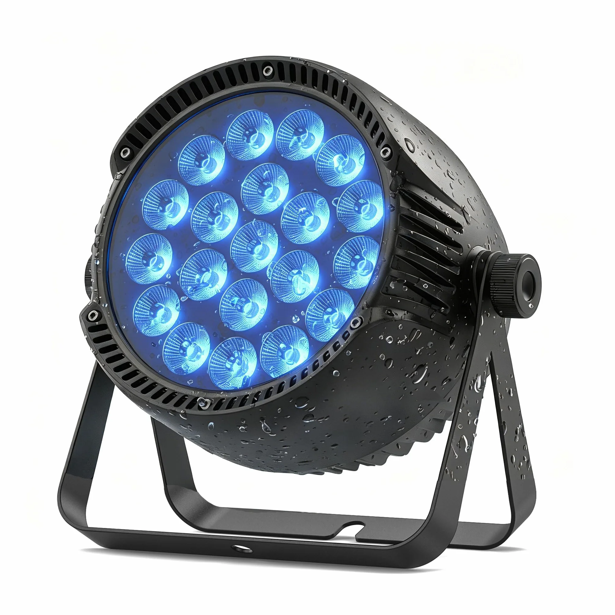 300W Par LED IP65 Impermeabile, Luce da Palco RGBW, Luci Discoteca da Esterno, Luce per Feste, Adatto per Feste all'Aperto e Concerti nei Giorni di Pioggia DJ