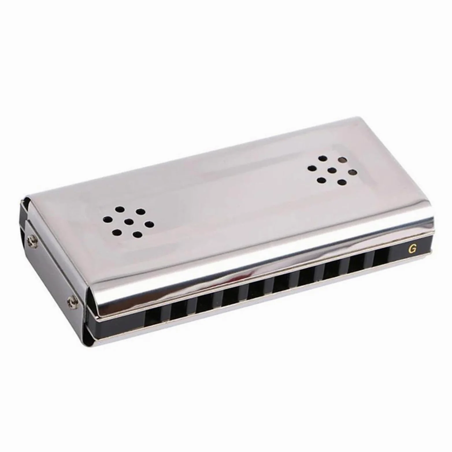 Armonica A Bocca A Doppia Faccia A 10 Fori 2 In 1 Diatonica In Do E Sol Per Adulti Blues