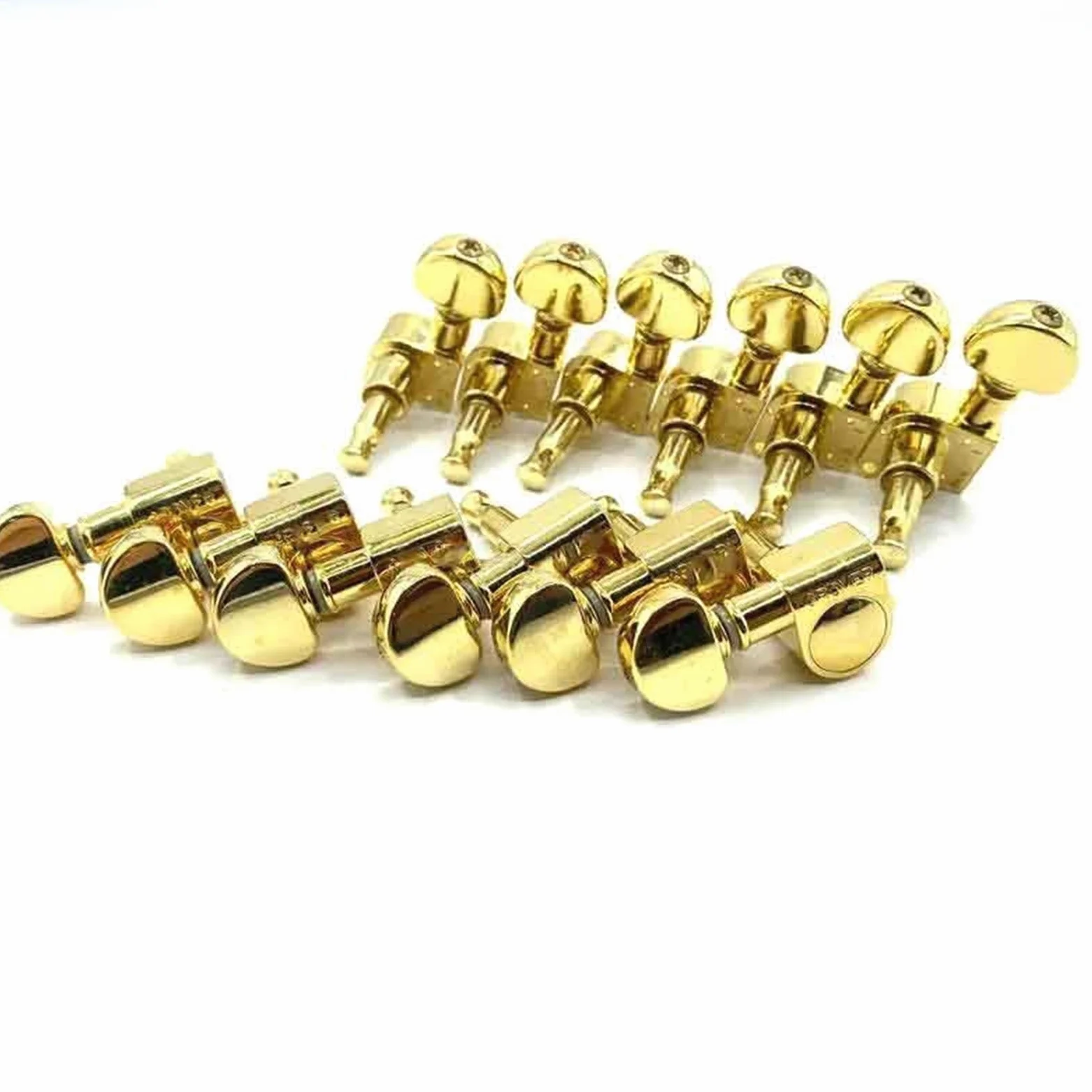 Chiavi Per Accordatore Per Chitarra A 12 Corde Golden L6R6 Un Set Made In China(Gold)