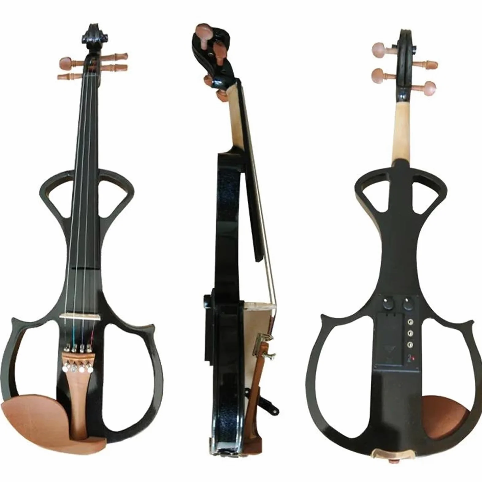 Violino Violino Elettrico Di Livello Professionale 4/4 | Realizzato a mano in legno di giuggiola