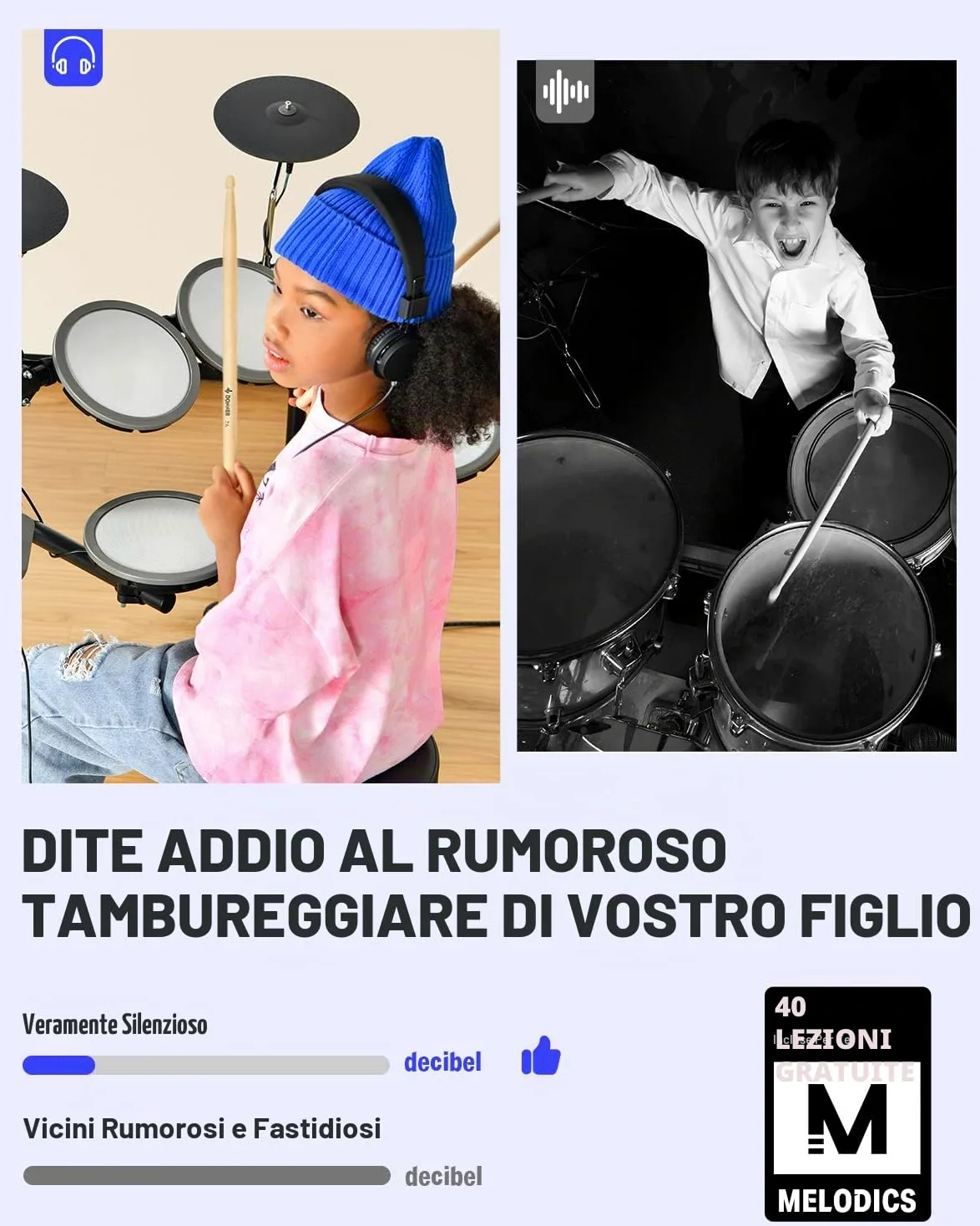 DED-70 Electric Drum Sets