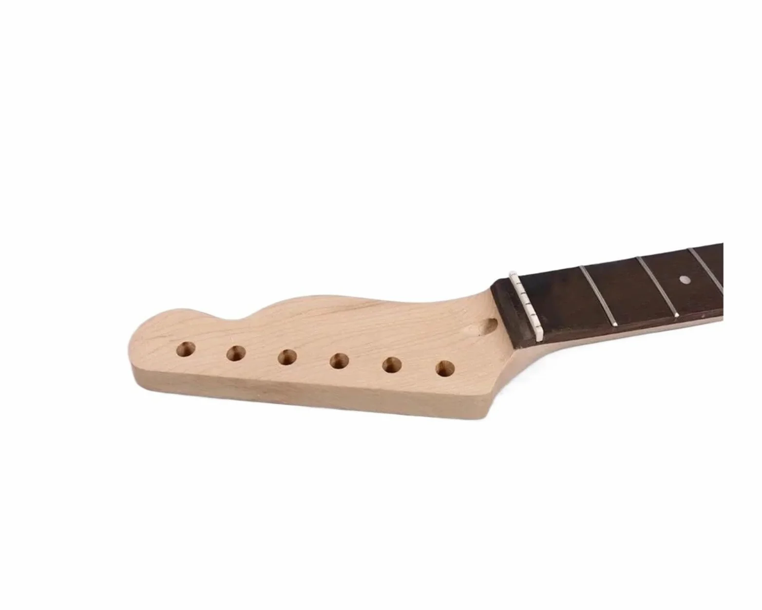 Manico Per Chitarra Baritono 22 Tasti 30 Pollici Punti Intarsio Bolt On Style Manici Non Finiti Tastiera In Palissandro Acero Scala Lunga Fai Da Te Sostituzione Manico della Chitarra
