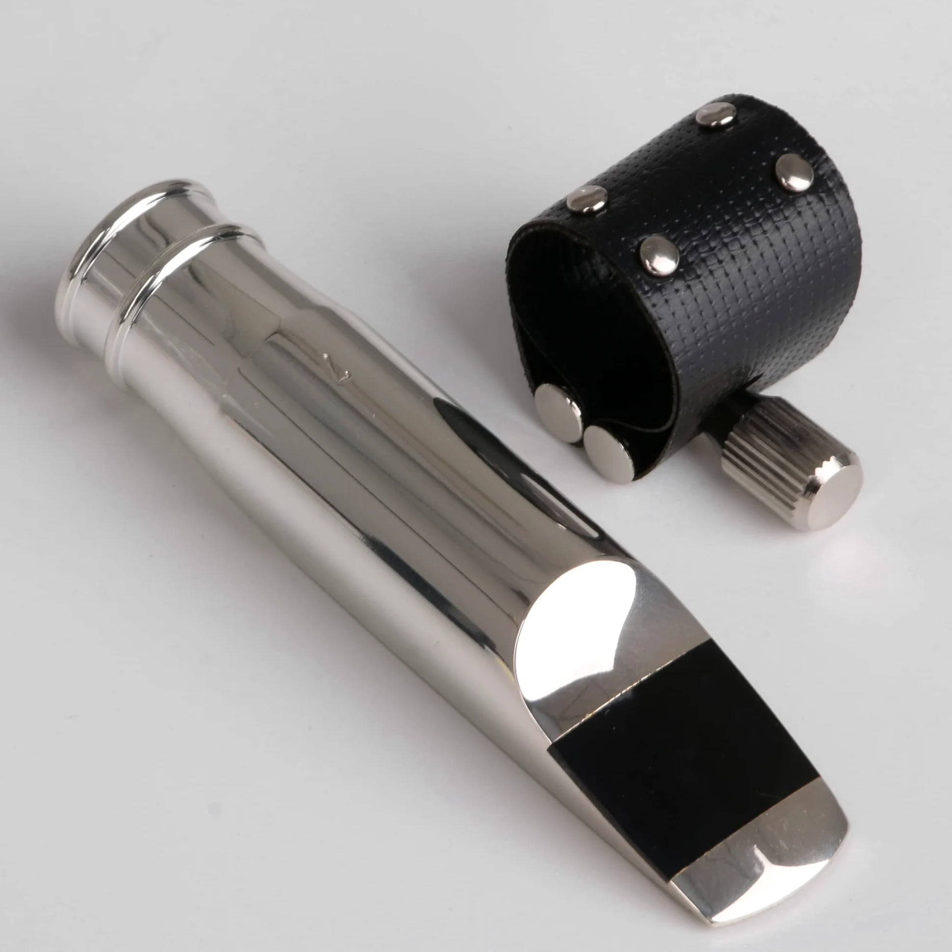 Yibuy - Bocchino per sassofono contralto, 7 # in pelle PU