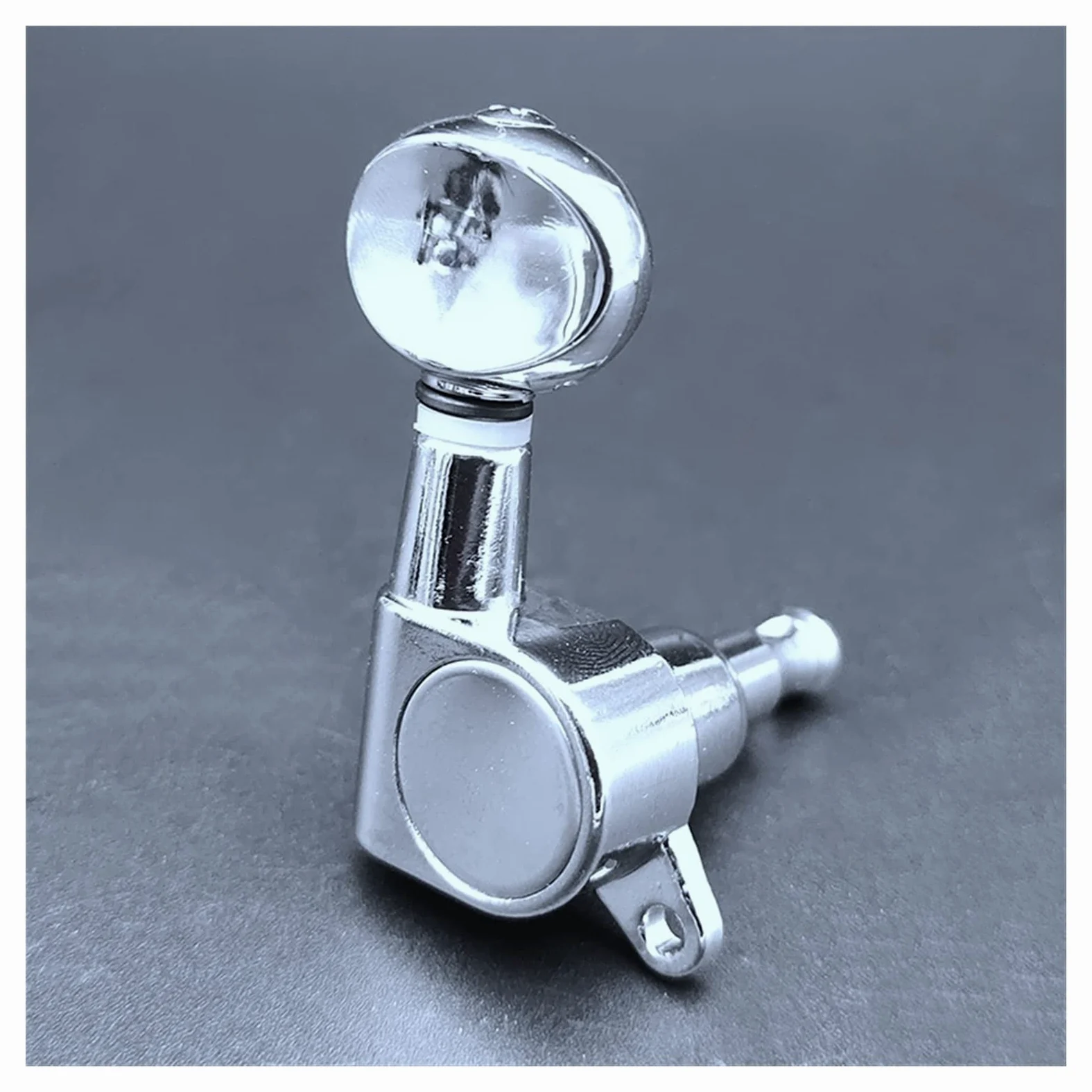 Meccanico accordatore 4pcs Allenato Ukulele Tuning Pegs Sintonizzatori Nichel Testa 2R2L Per Ukulele