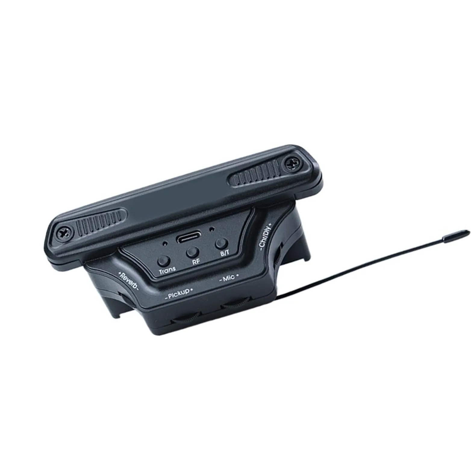 Pickup Chitarra Acustica Professionale Pickup per buca acustica per chitarra acustica nero opaco folk da esterno