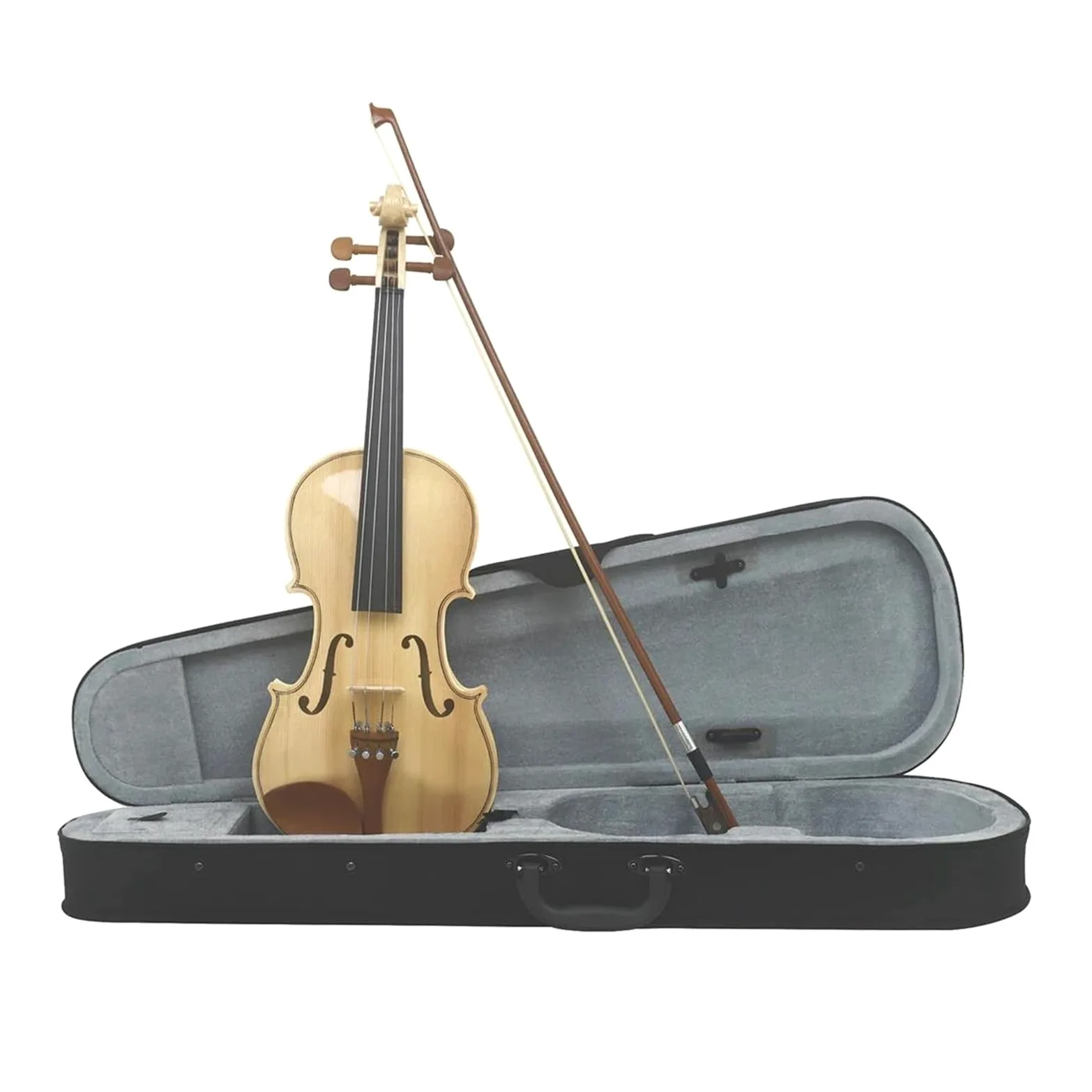 Violino Per Principianti 4/4 Con Piano In Abete E Acero Con Strumento A Corde Violino