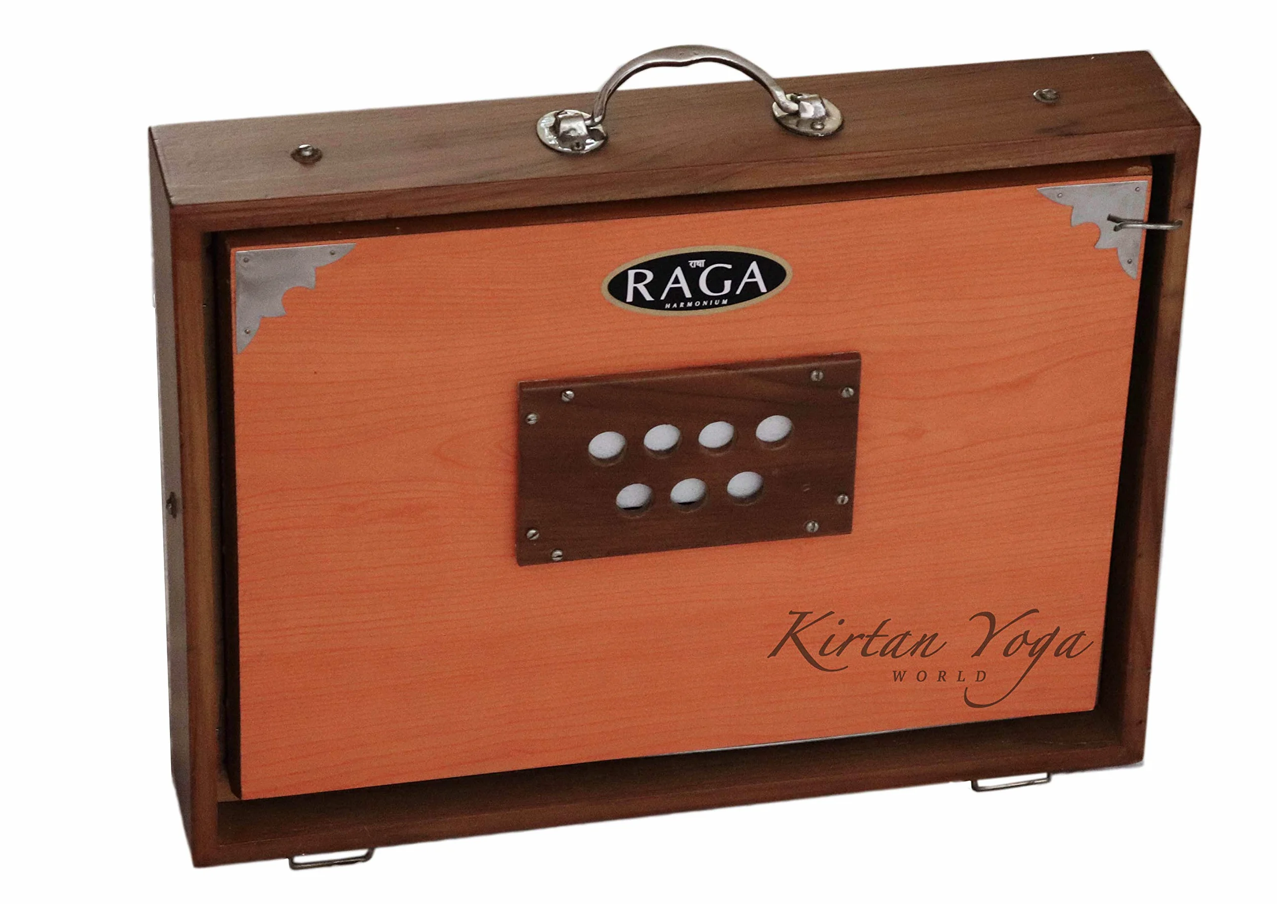 Shruti Box Raga Standard, modello professionale, legno Kail, scala da DO a DO (DO3 a DO4), 39 x 30 x 8.5 cm, peso 3.5 Kg, accordatura 440Hz (432Hz su richiesta)