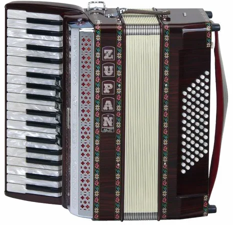 Alpe III 72 M Fisarmonica Palissandro