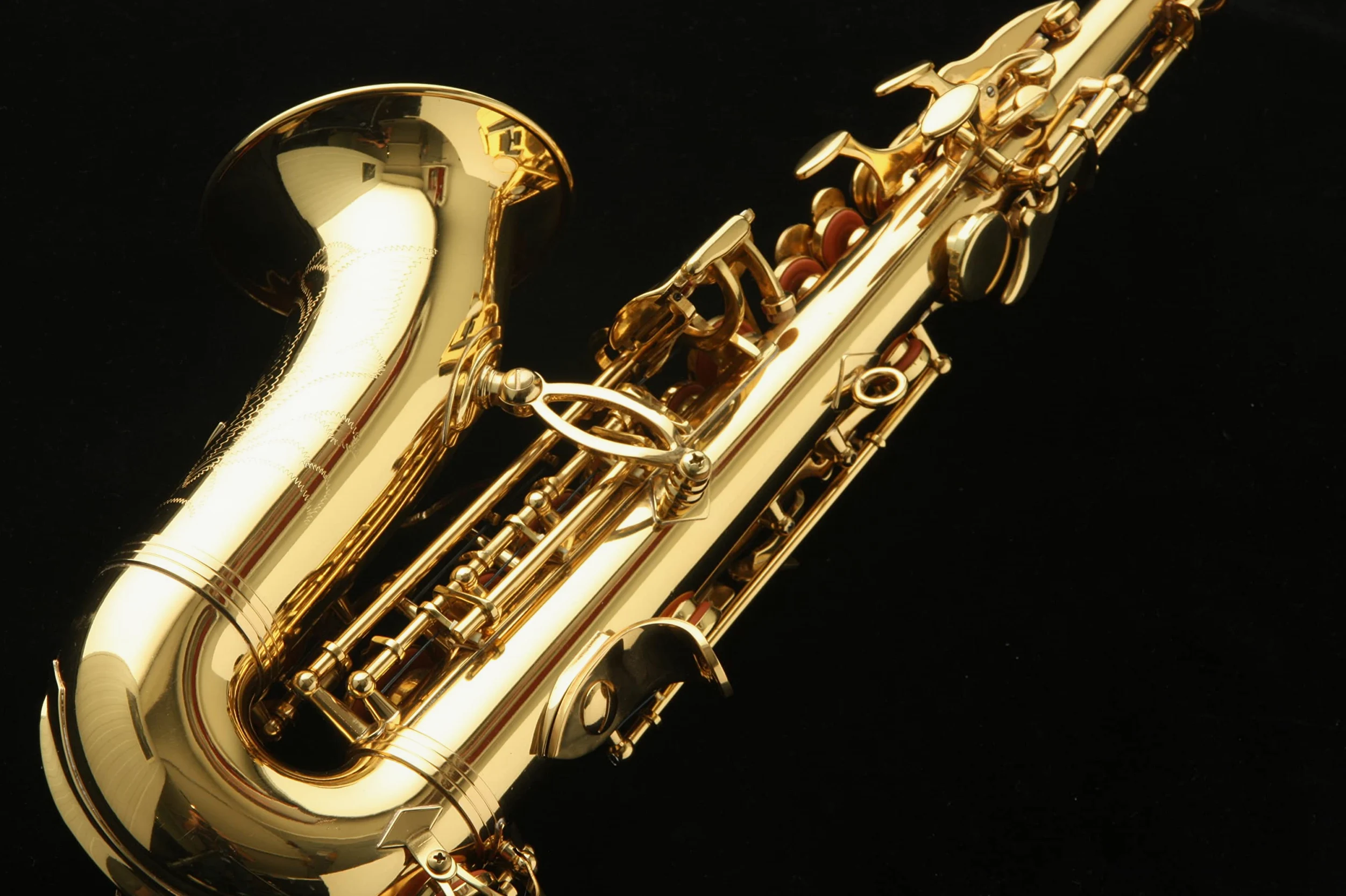 Saxo soprano Curvo Harlem SSC-310 Nuovo! Con astuccio leggero