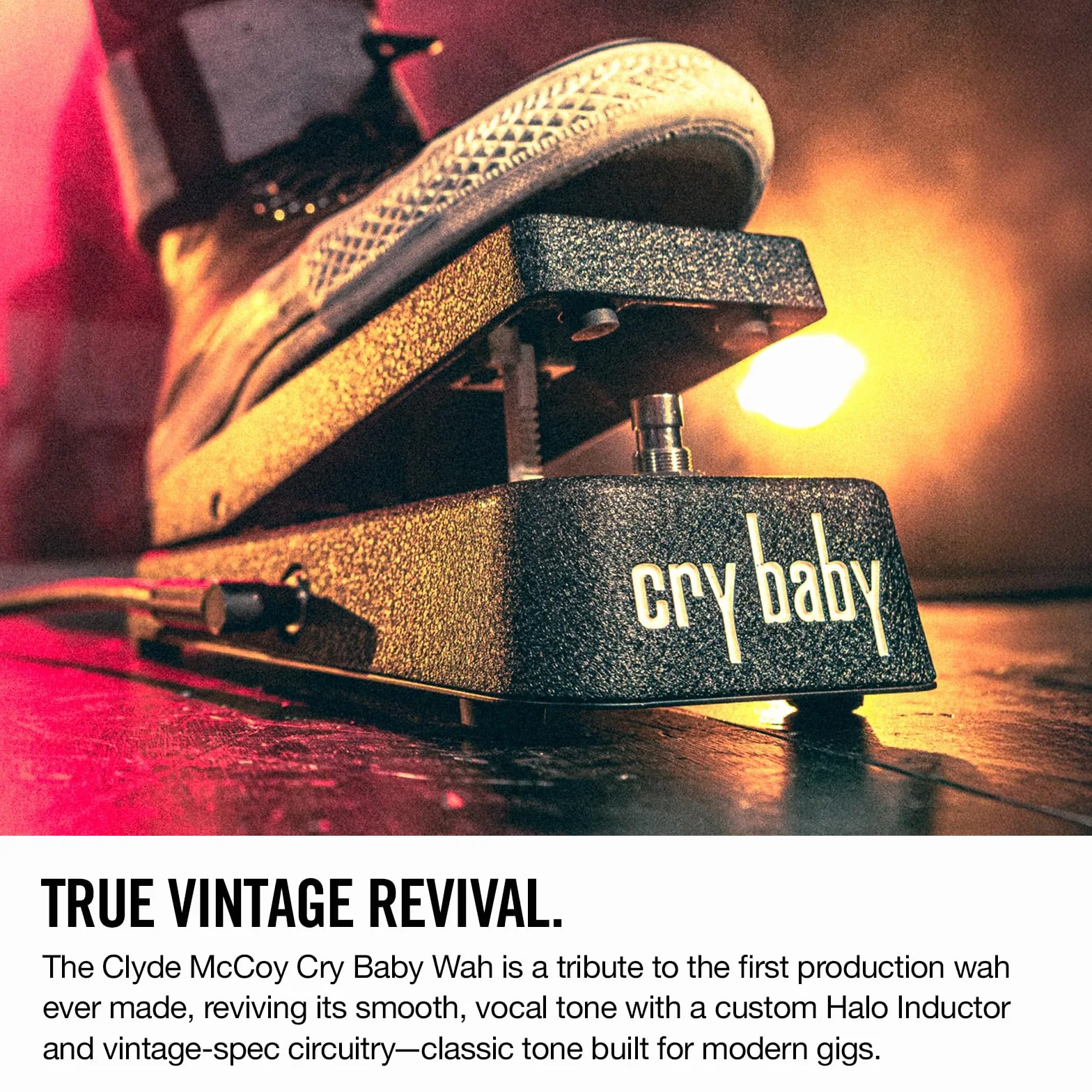 DUNLOP - CM95 CLYDE MCCOY CRY BABY WAH