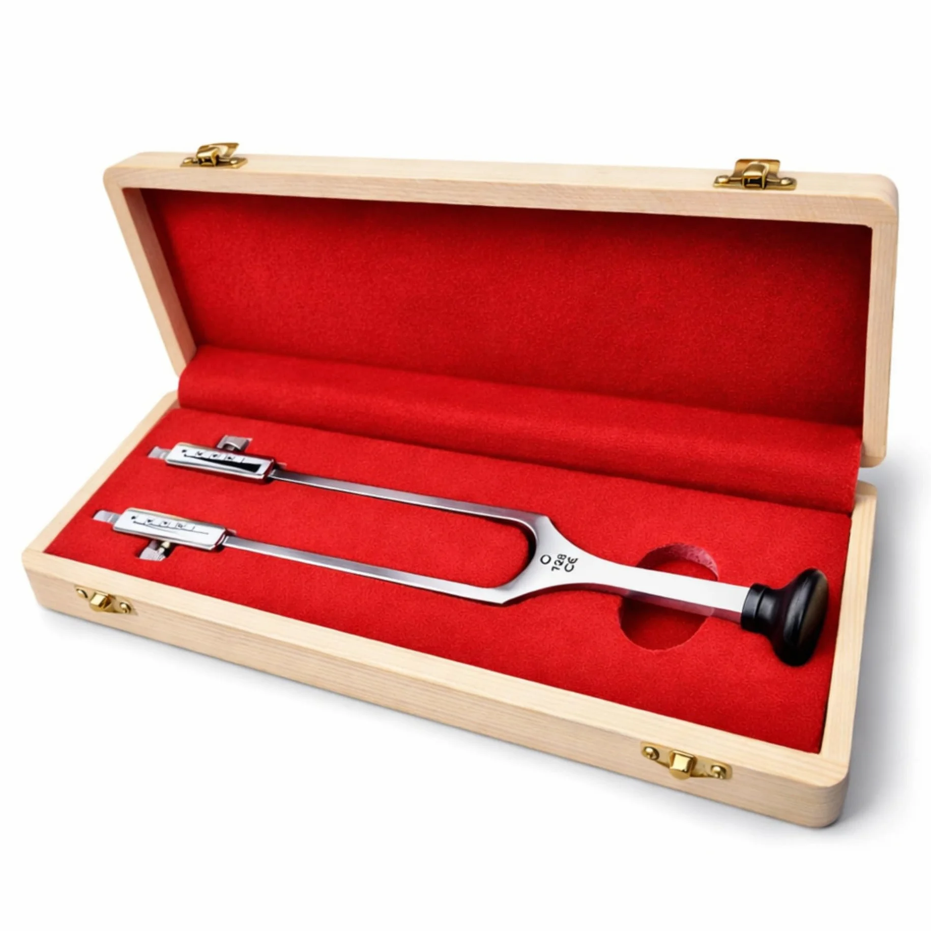 Diapason Rydel-Seiffer, ammortizzatori rimovibili c128/64 Hz, scale incise