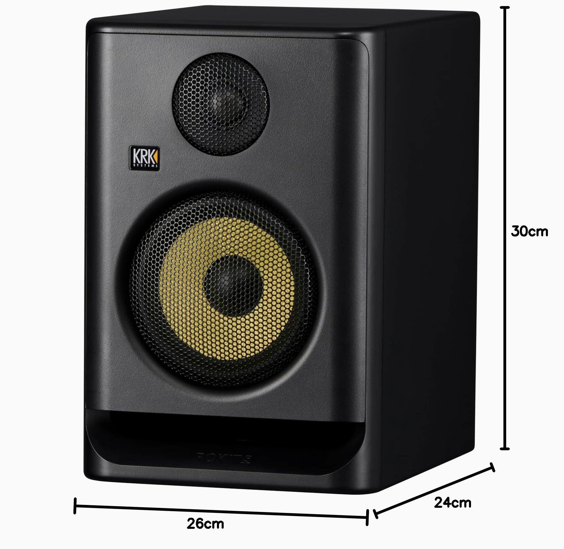 KRK RP5G5 ROKIT 5 Generation Five Monitor da studio alimentato da 5 pollici