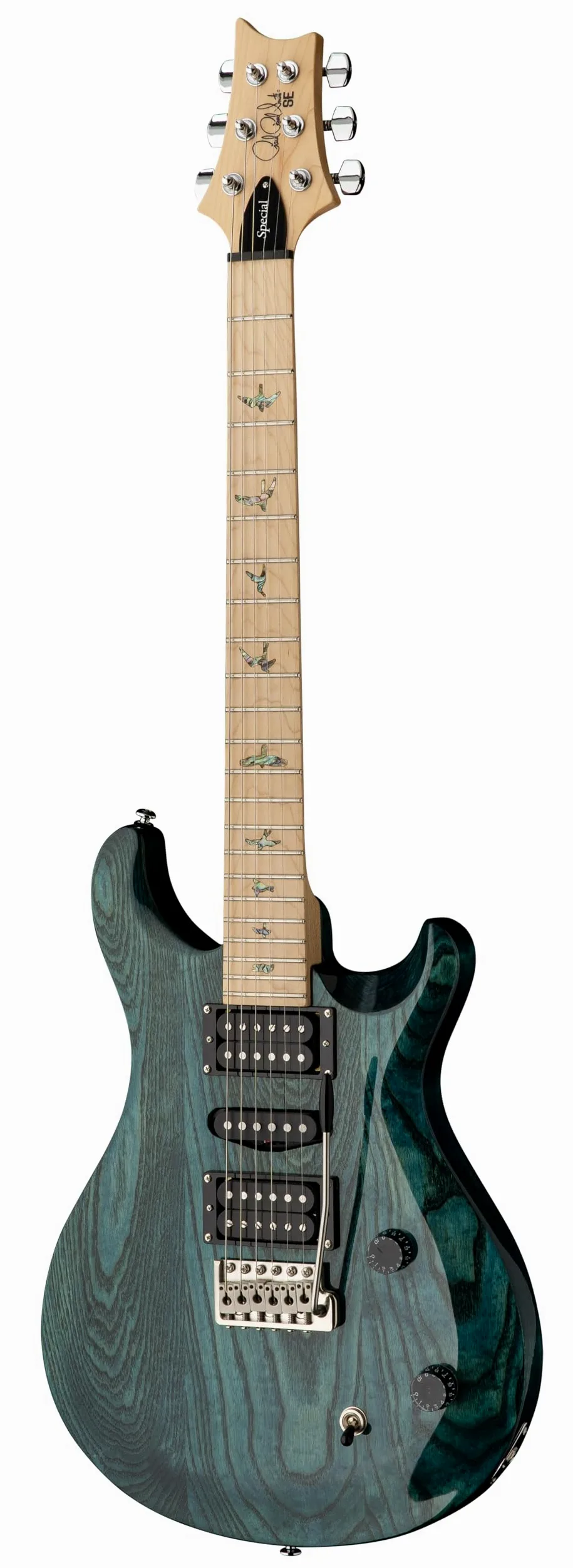 PRS SE Swamp Ash Special Guitars Chitarra Elettrica, Iri Blue con Gigbag, Destra, Guitars (112886::IB:)