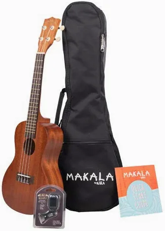 Kala Makala MK-C/PACK - Ukulele concerto con accordatore e custodia