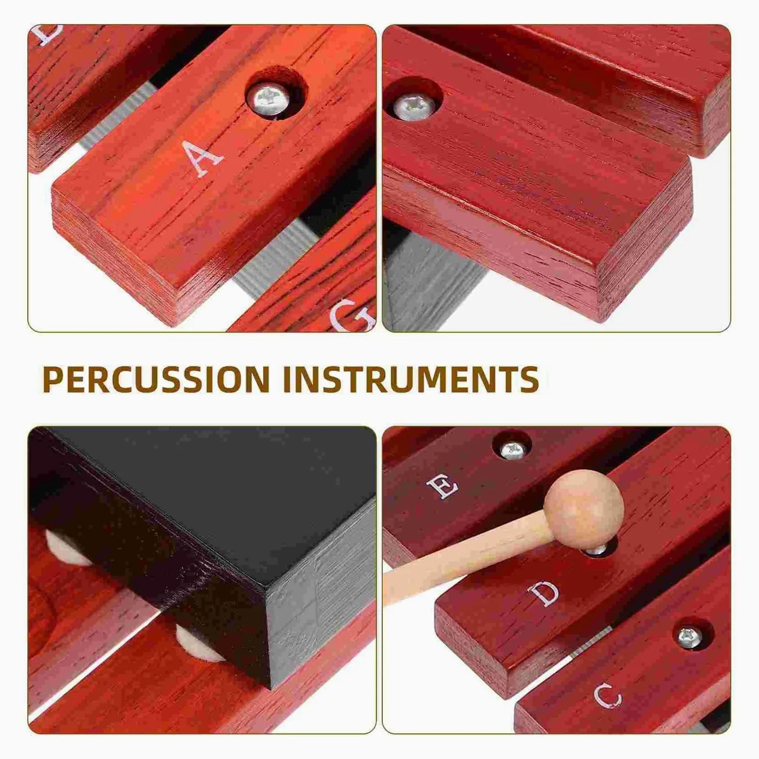 Xilofono Strumenti musicali che bussano a mano for pianoforte a otto note