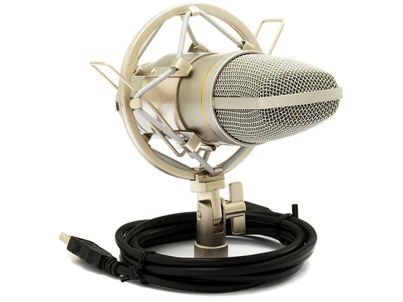 THOMANN the t.bone SC 440 USB Podcast Bundle microfono con supporto e coperchio