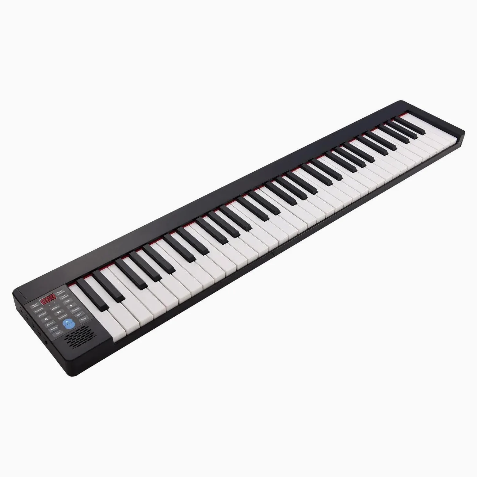 Pianoforte Elettronico Pieghevole A 61 Tasti Tastiera Per Pianoforte Digitale Multifunzionale Con Borsa Per Il Trasporto Pianoforte Elettronico per Principianti