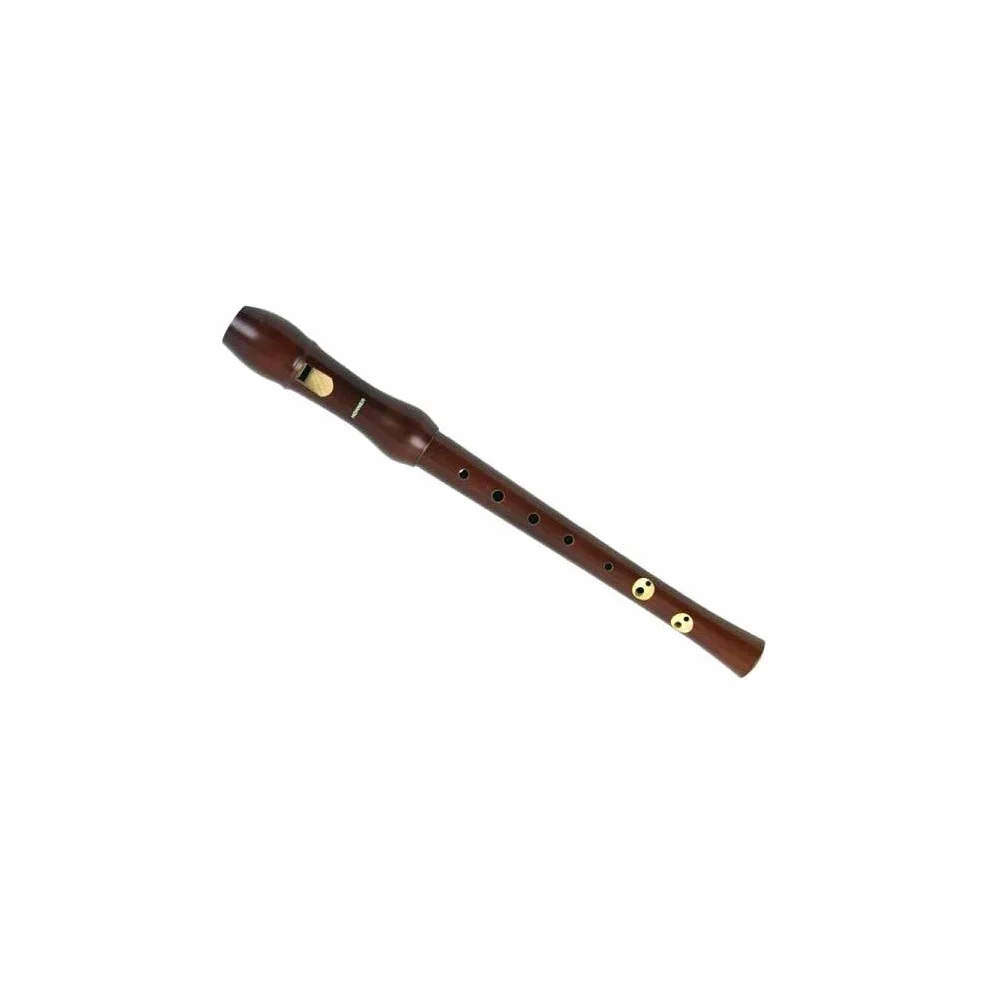 FLAUTA DULCE SOPRANO - Hohner (9556) Madera Peral Barnizada (C) Digitacion Alemana,Double hole (2 Piez