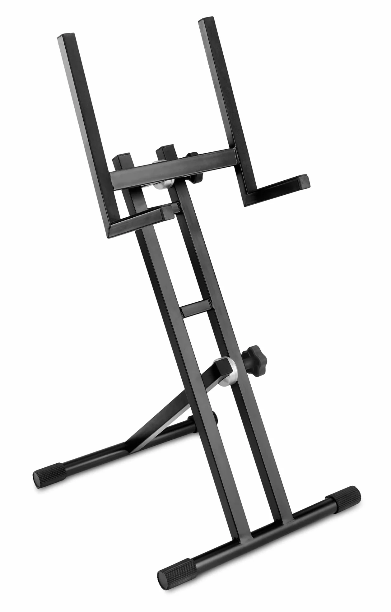 Pronomic Supporto MXS-100 per mixer, amplificatori chitarra, combo amp, laptop, casse, rack. Altezza totale 47-82 cm, altezza appoggio da terra 35-68,5 cm.