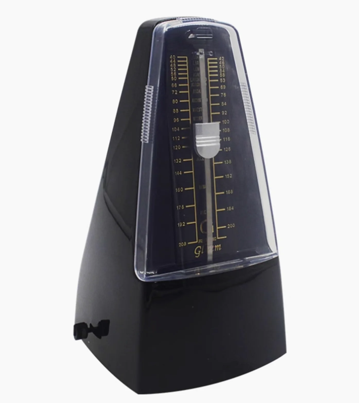 Metronomo meccanico, sussidi didattici sperimentali, specializzati for la valutazione degli esami, battente for pianoforte e chitarra, dispositivo universale for il ritmo di precisione