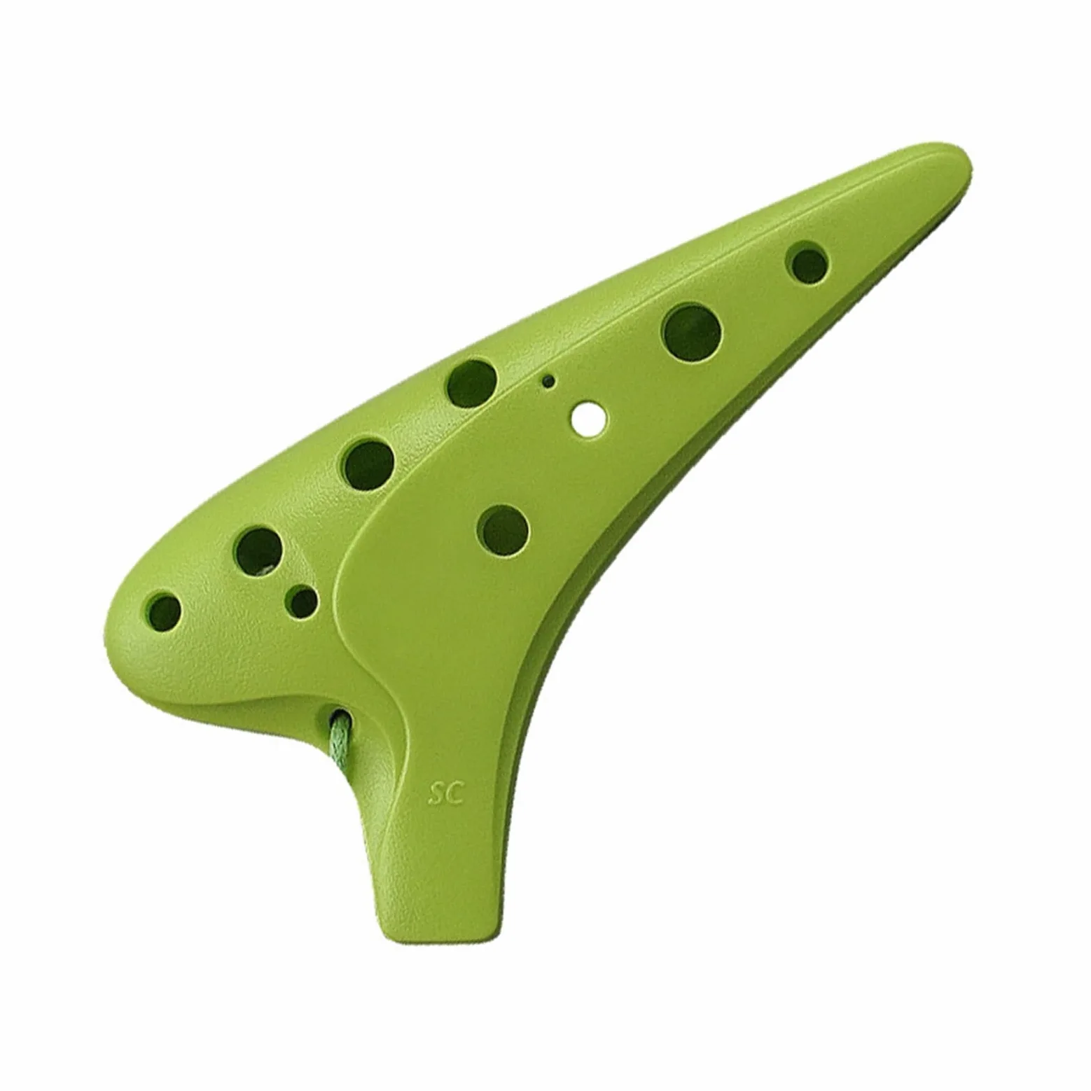 Ocarina Alto Strumento, Ocarina Soprano SC 12 fori in resina multicolore(Teal)