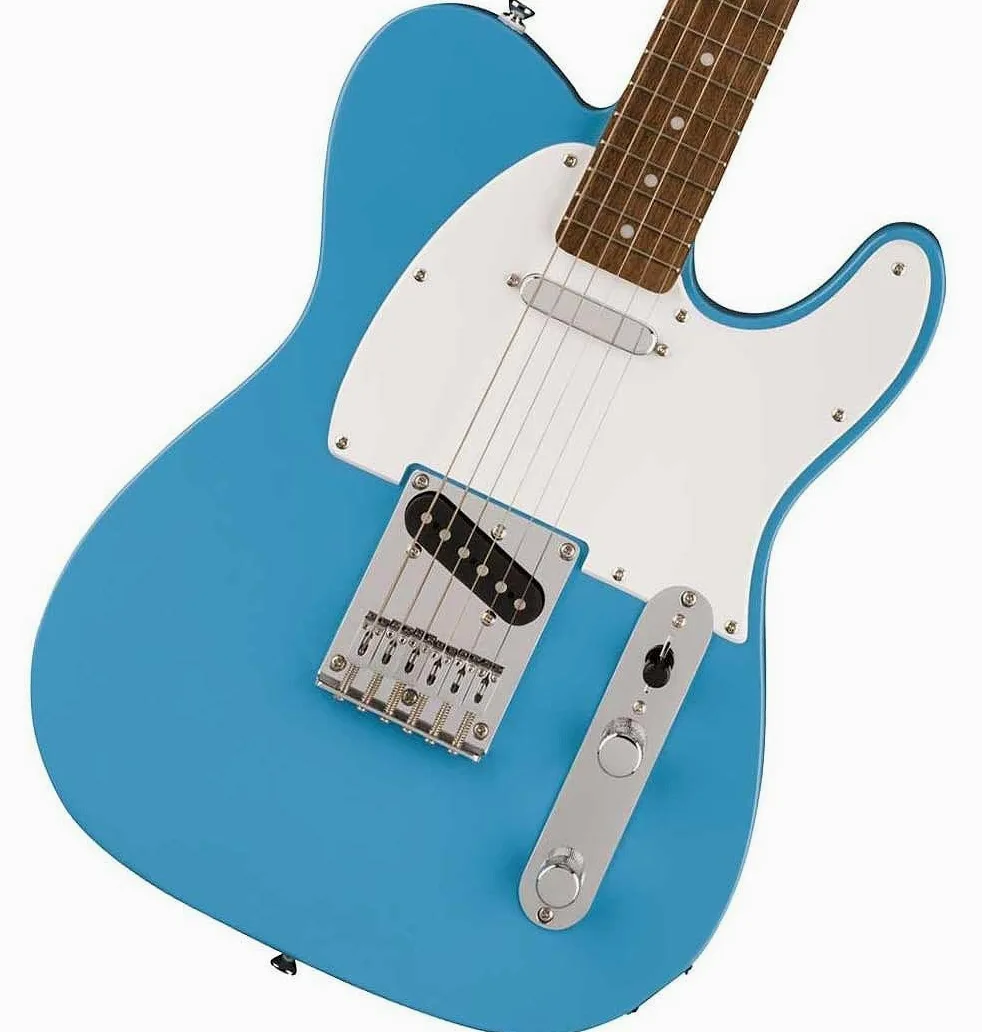 Squier Sonic Telecaster, tastiera alloro, battipenna bianco, blu California