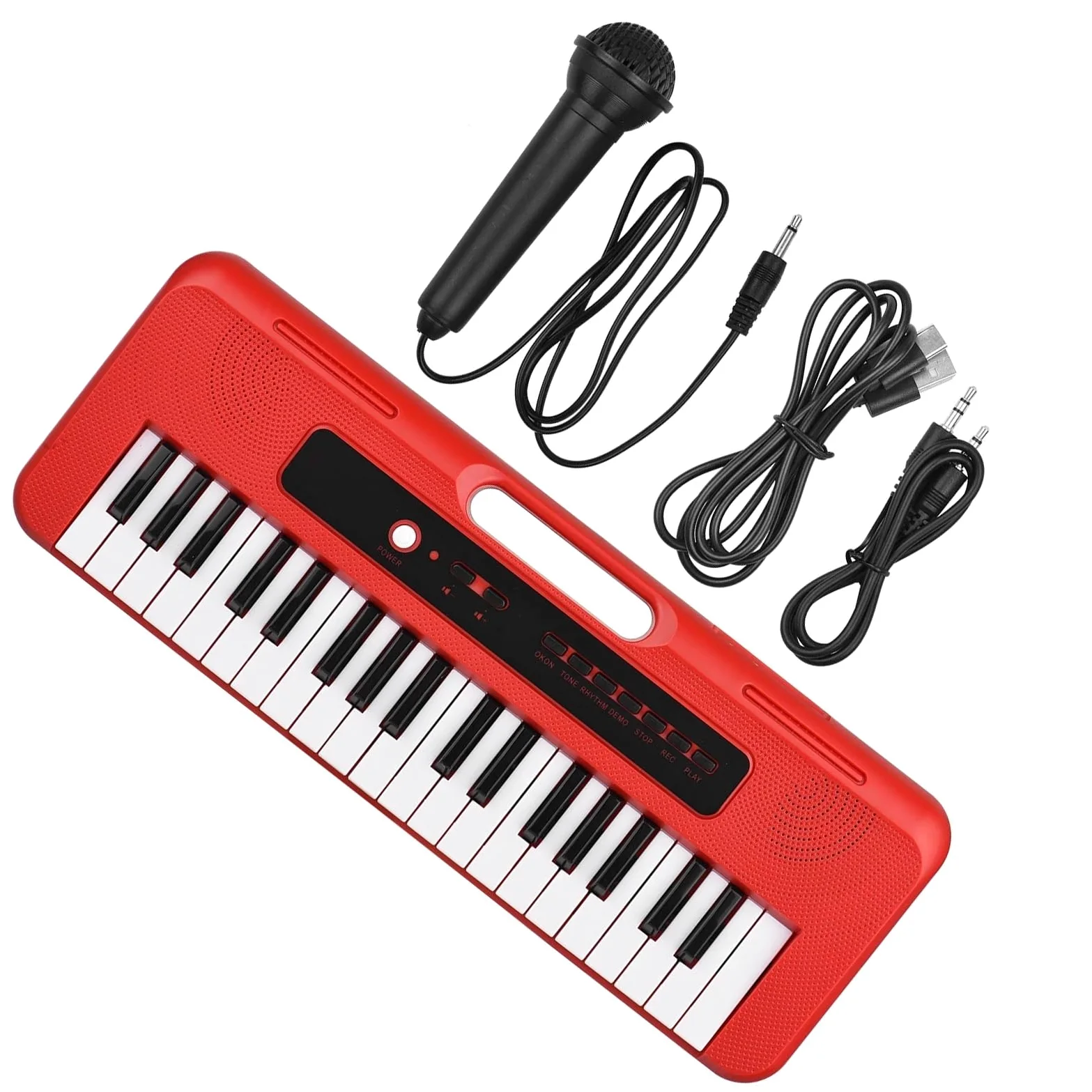 Pianoforte Elettronico A 37 Tasti Preimpostati 10 Demo Supporta La Registrazione Della Tastiera Musicale Portatile Per Cuffie Pianoforte Elettronico per Principianti