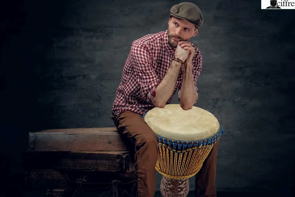 Tamburo grande Djembe Darbuka Bongo Rivestimento alpino premium Suono molto buono 60 cm U5
