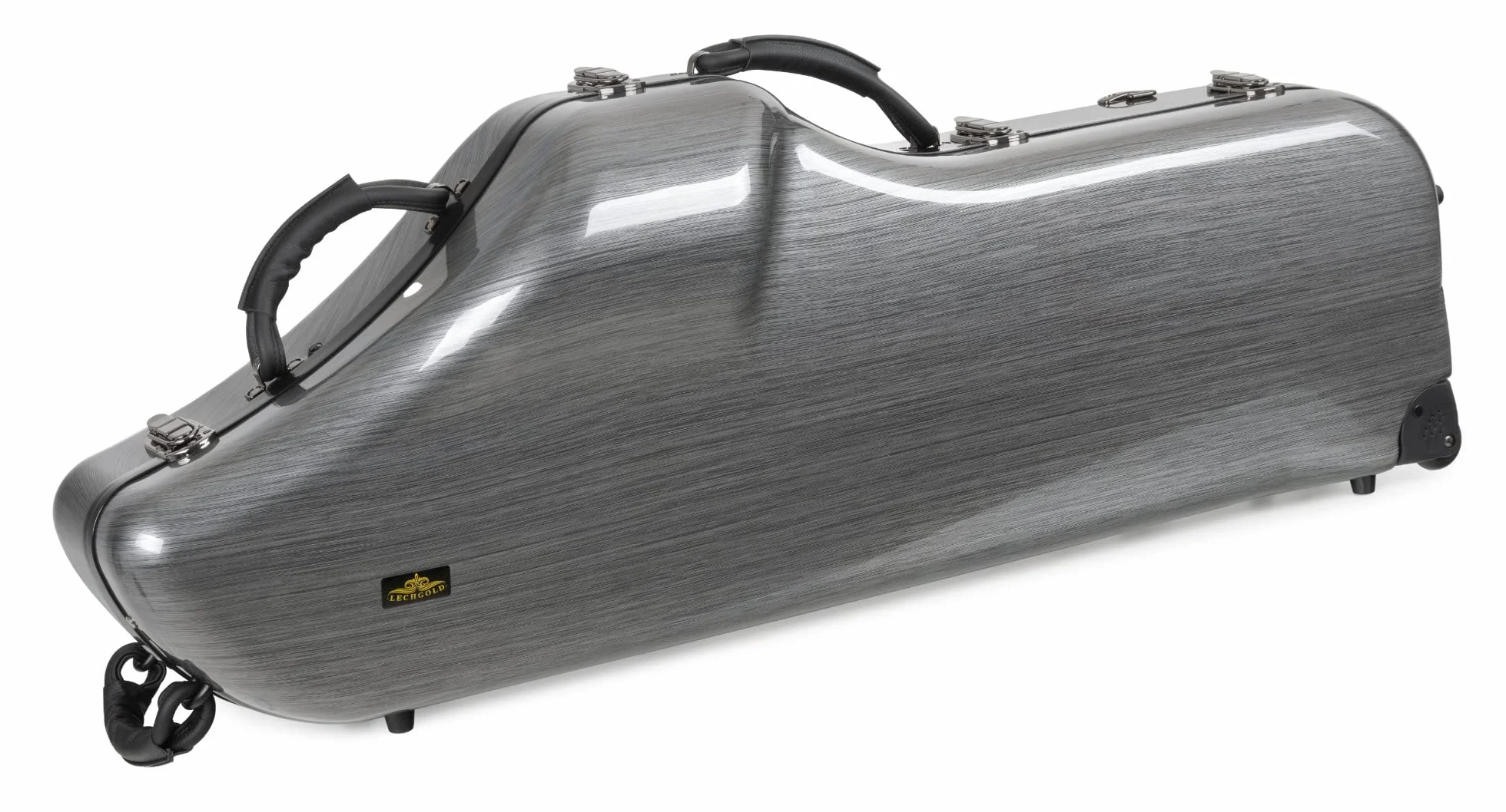 Custodia Lechgold Deluxe per Sassofono Baritono, Peso: 6, 6 kg | Custodia per strumenti Lechgold "Deluxe" per sassofono baritono, Custodia robusta in plastica, Guscio rigido ammortizzante