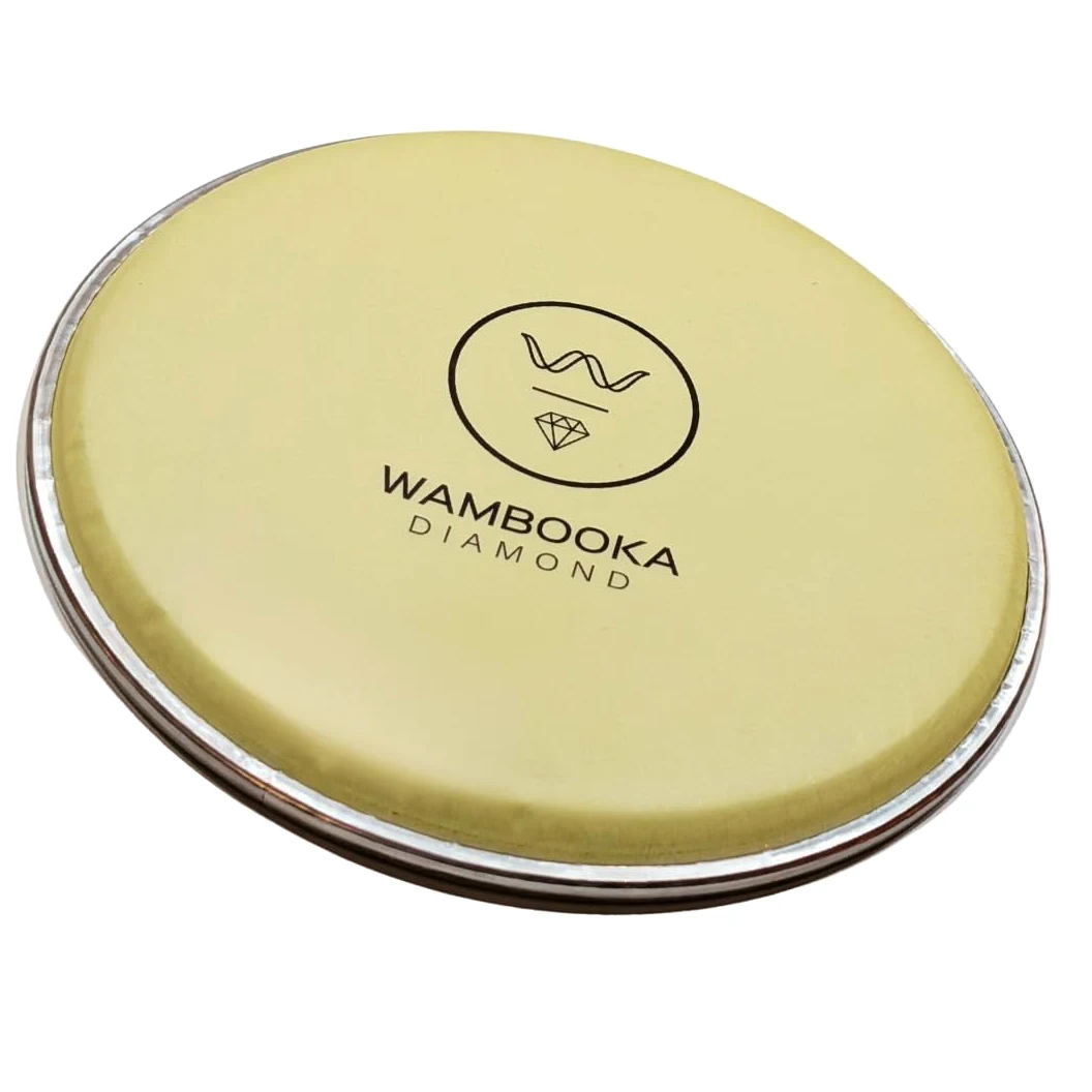 Diamond pelli di ricambio per Darbuka da 8.75" (22,5cm) Set | Pacco da 3 | Transparent, Red Lava, Fiber Skin