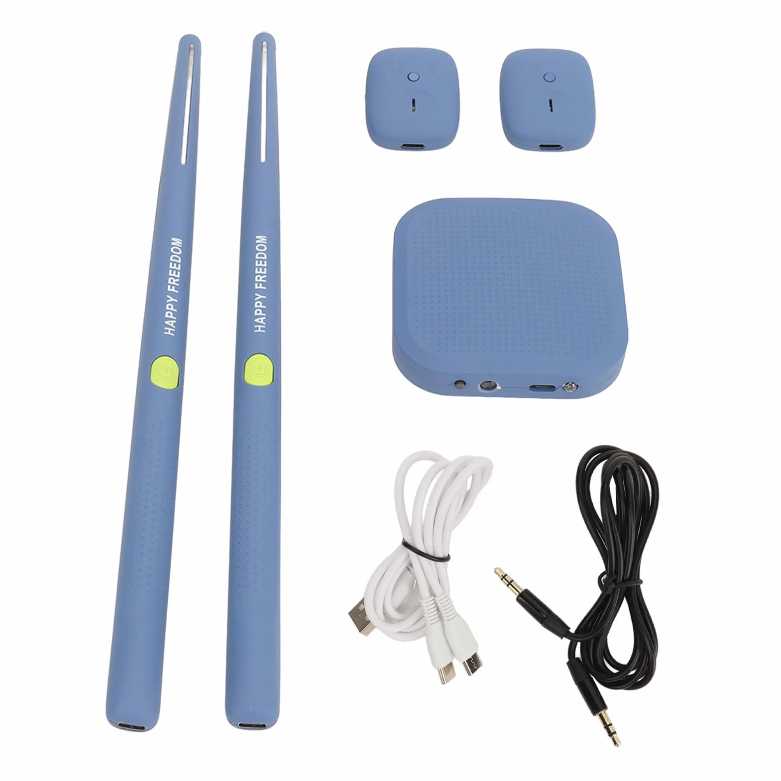 VGEBY Kit di Batteria Virtuale Set di Batteria per Realtà Virtuale Set di Batteria Elettronica Portatile per Principianti Bambini Adulti (Blue)